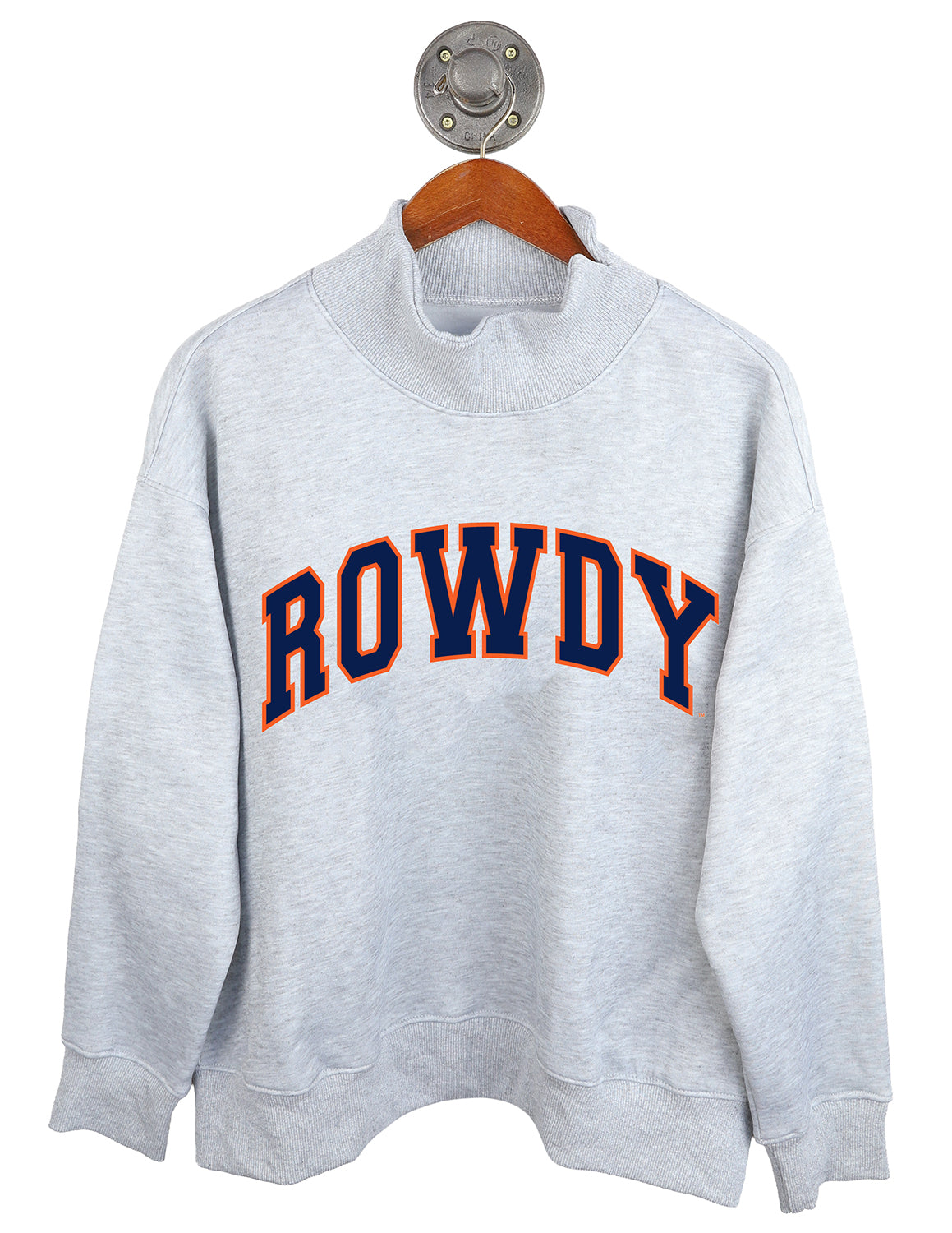 UTSA Puff Outline Arch Mockneck Sweatshirt