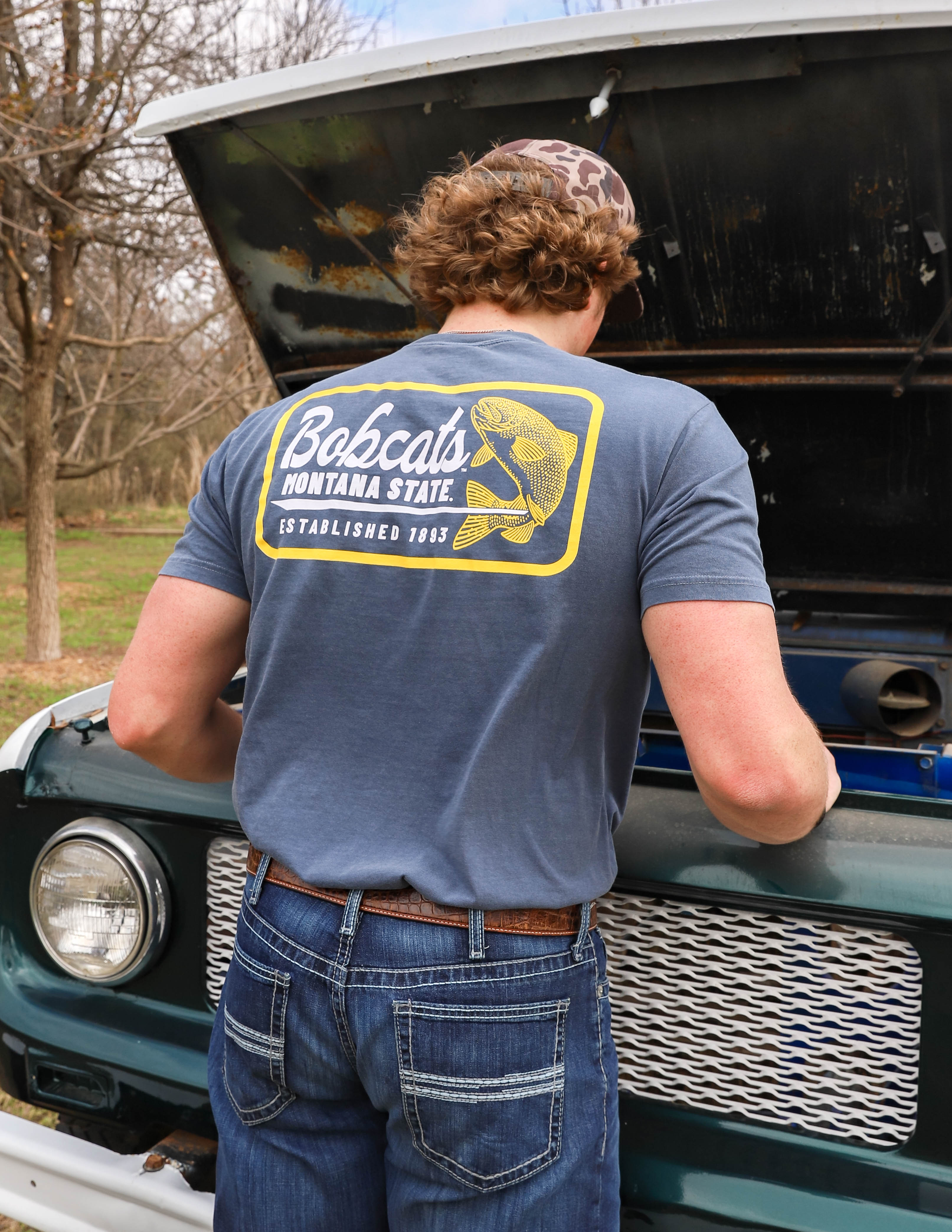 MSU Gone Fishing Short Sleeve