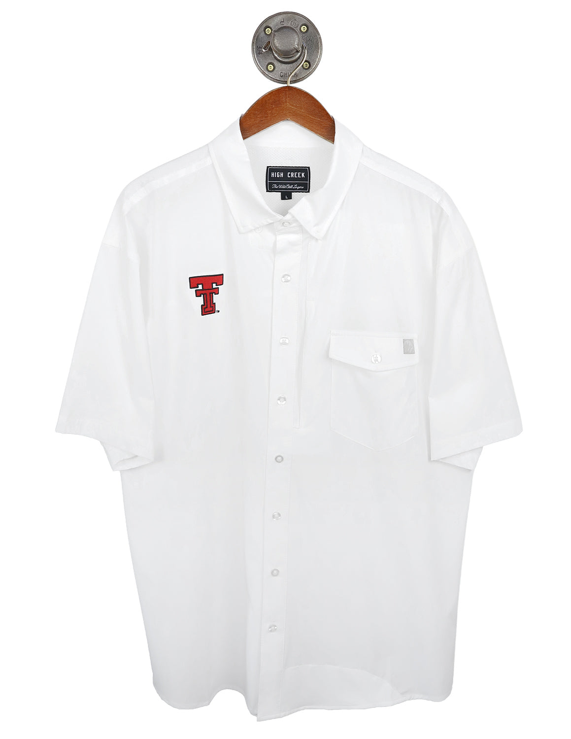TTU G Vintage Double T Fishing Shirt