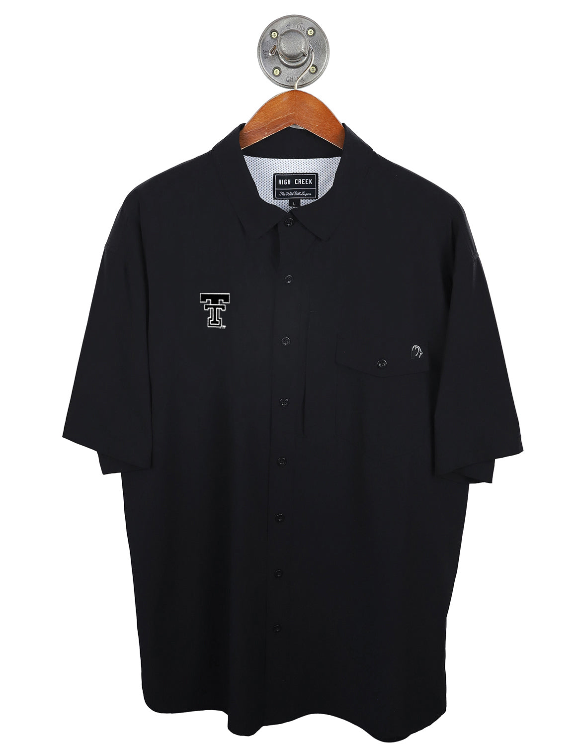 TTU G Vintage Double T Fishing Shirt