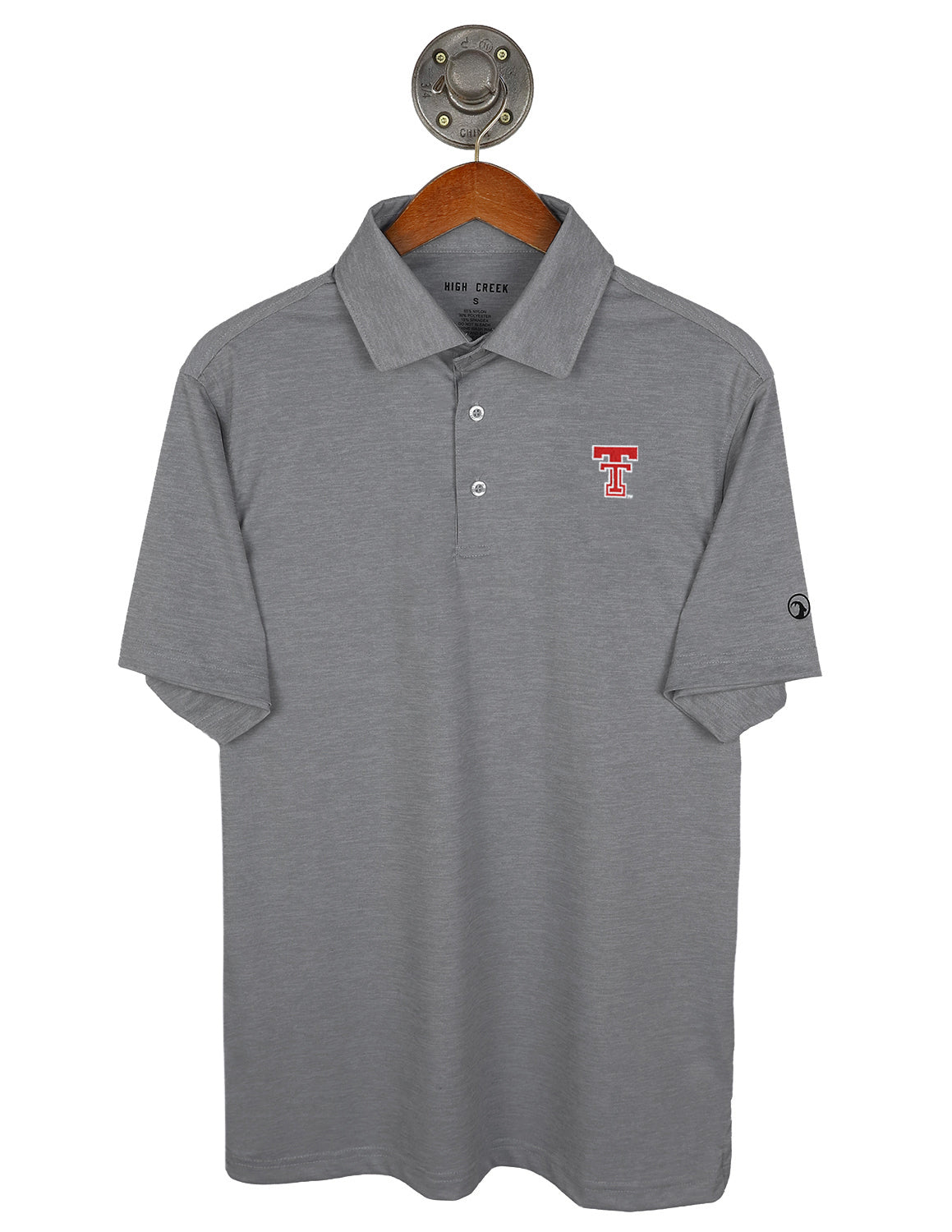 TTU G Vintage Double T Clayton Polo