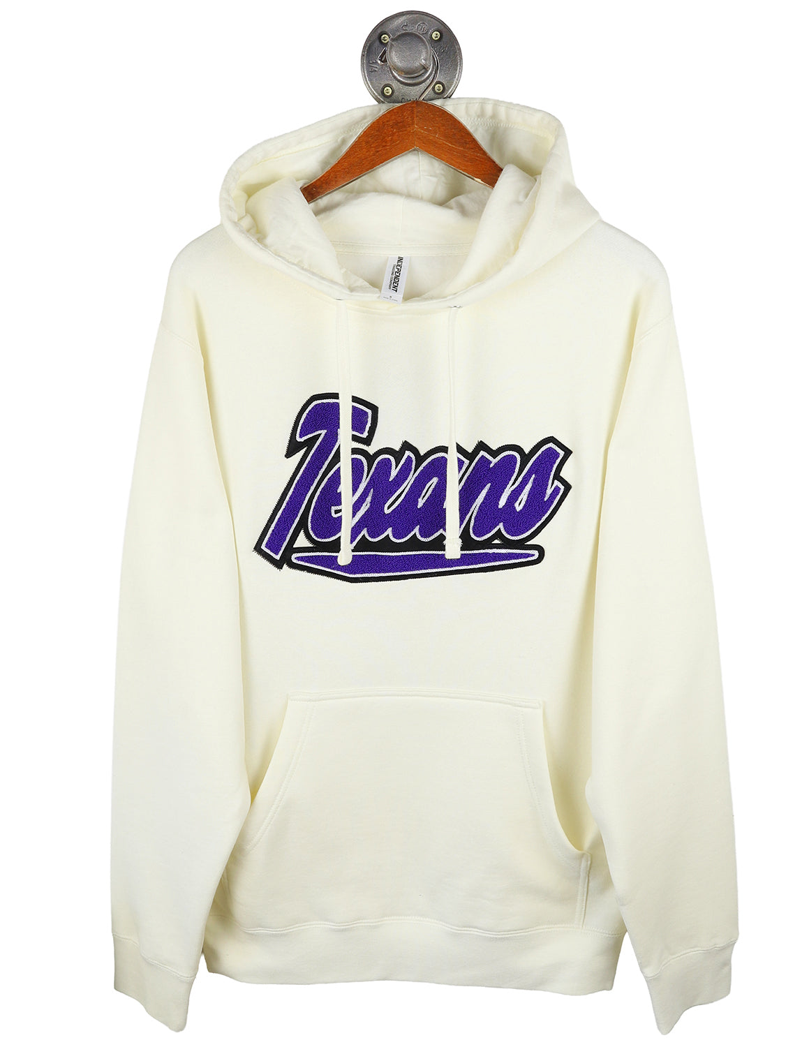 TSU Chenille Bold Script Hoodie