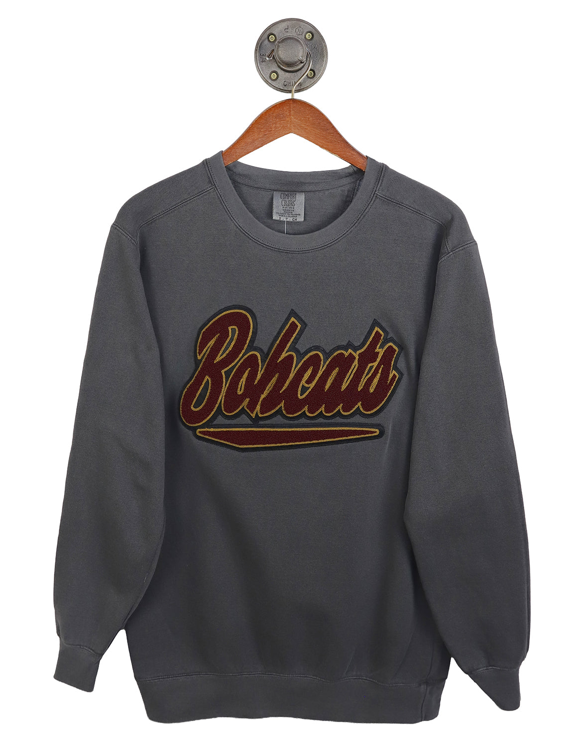 TXST Chennille Bold Script Crewneck