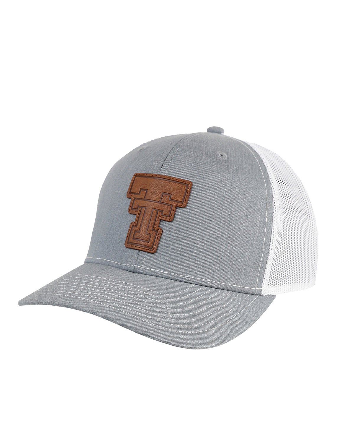 TTU Leather Double T Patch Hat