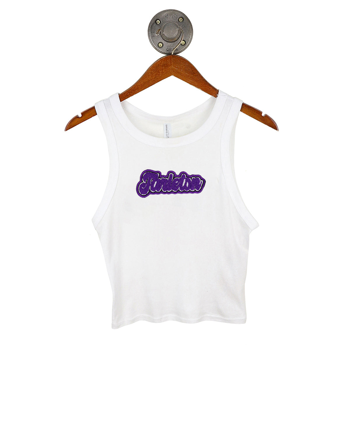 TSU Bouncy Script Racerback Tank Top