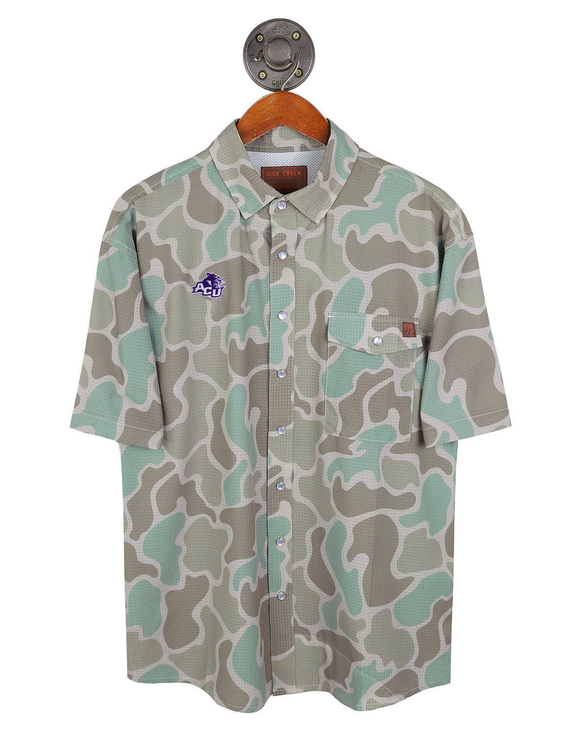 ACU Cole Camo Button Up