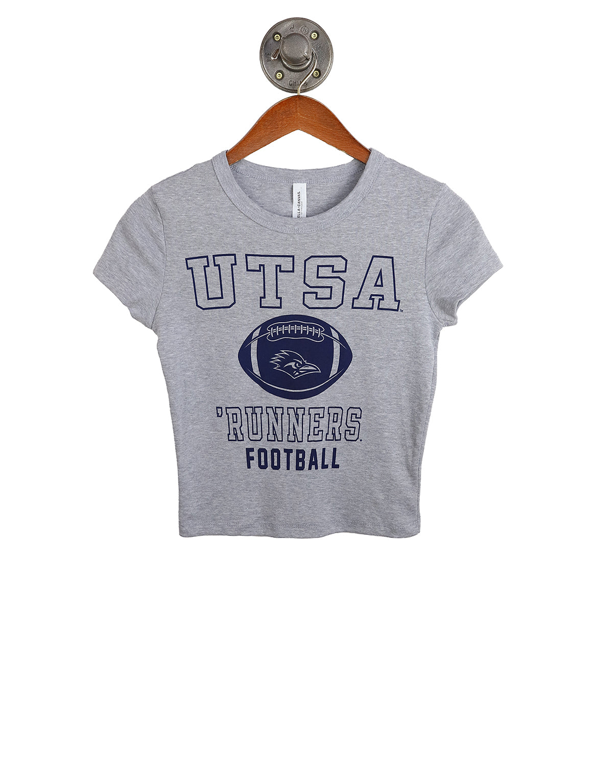 UTSA Football Easy Does It Micro Rib Baby Tee