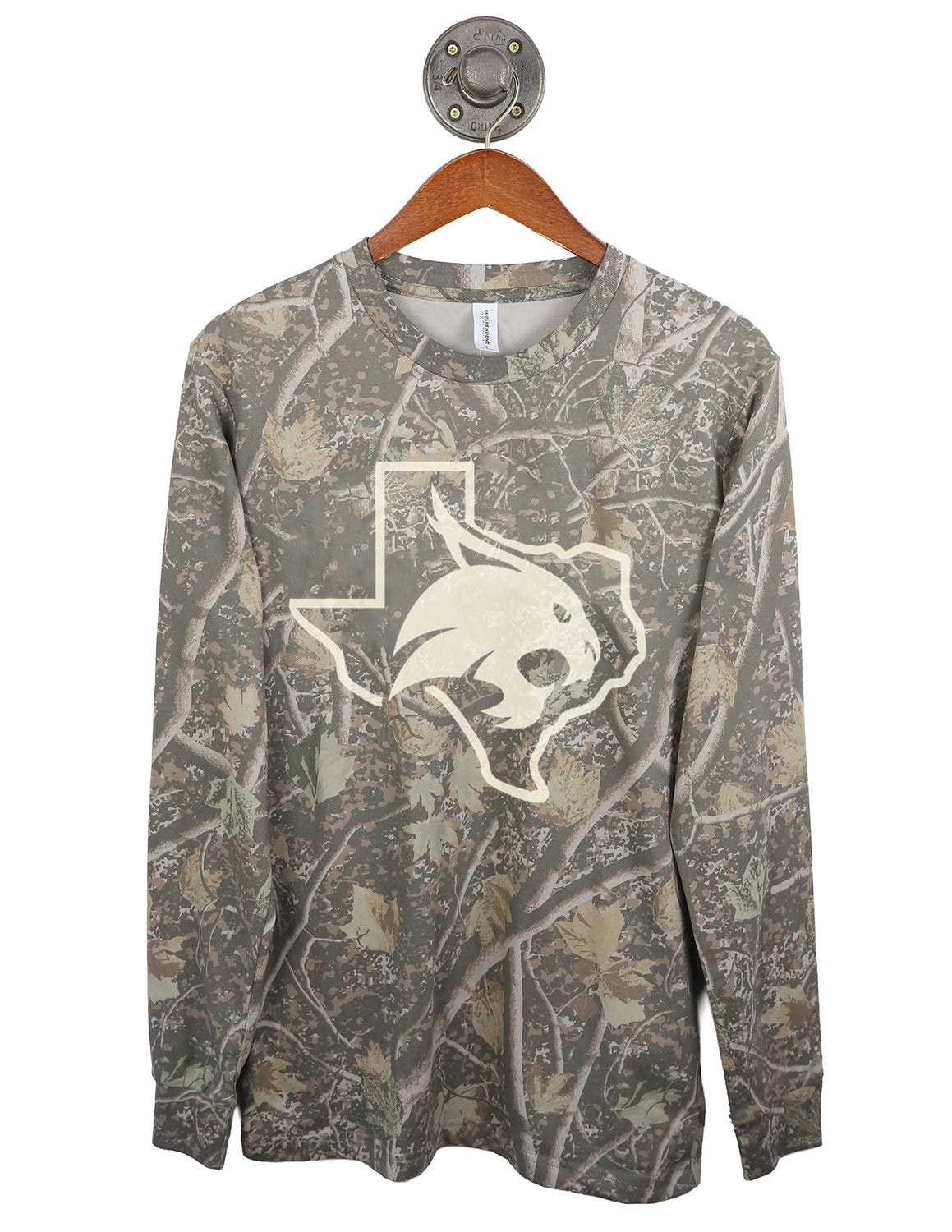 TXST Tonal Mascot Long Sleeve