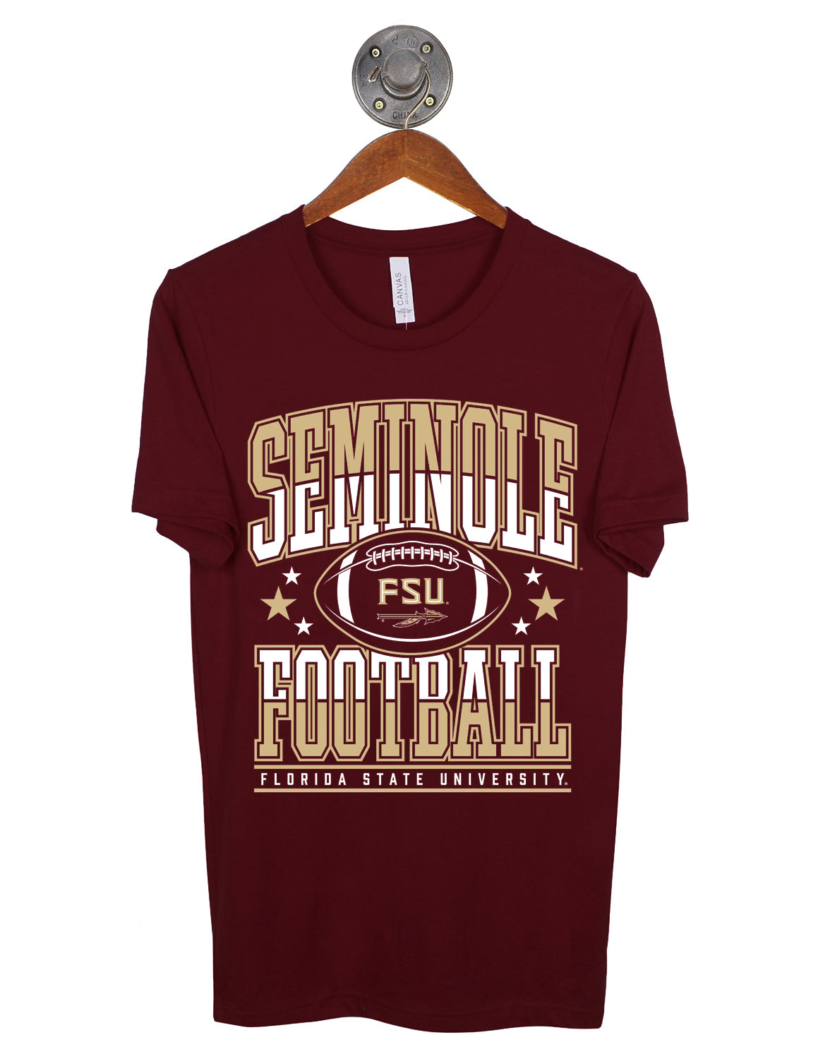 FSU Football Stack it Up Short Sleeve