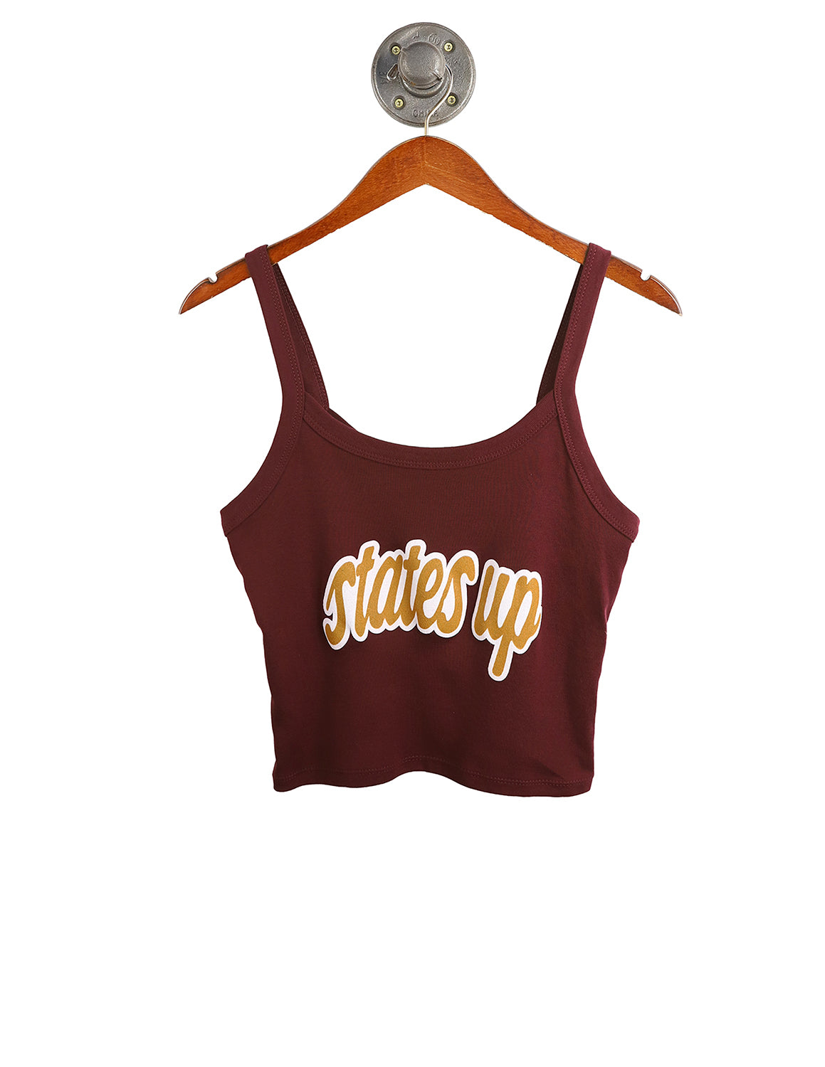 TXST Editorial Script Ribbed Tank