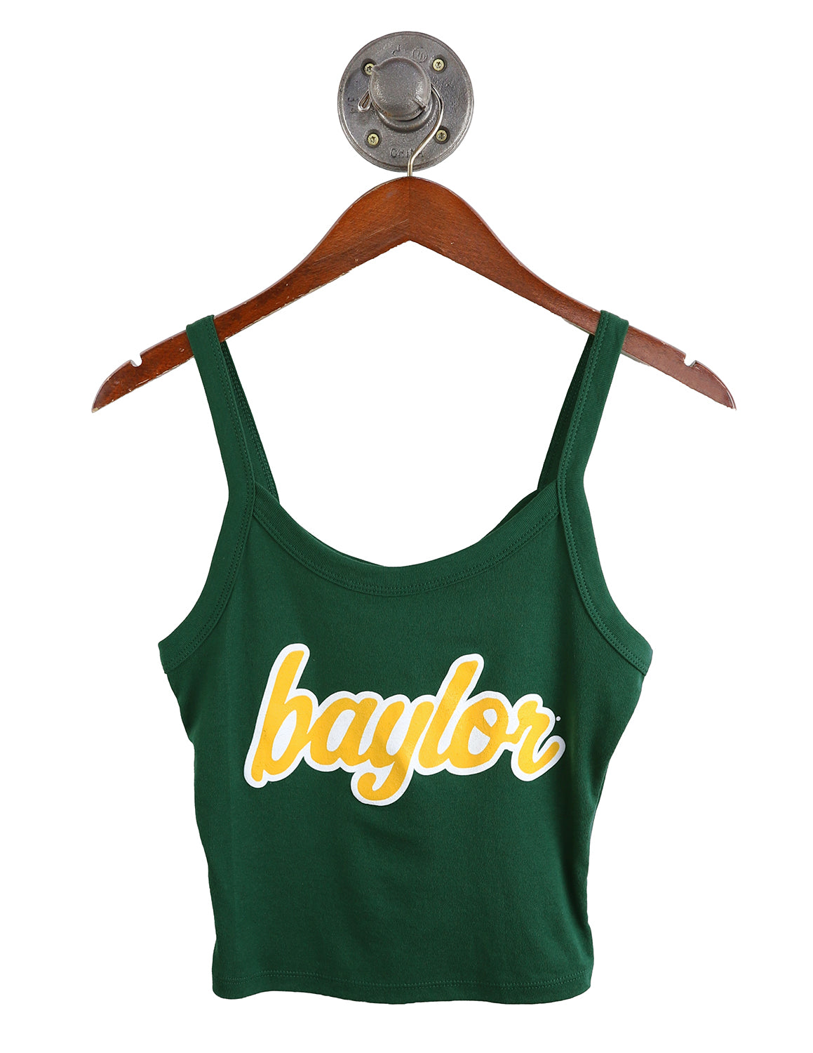 BU Editorial Script Ribbed Tank
