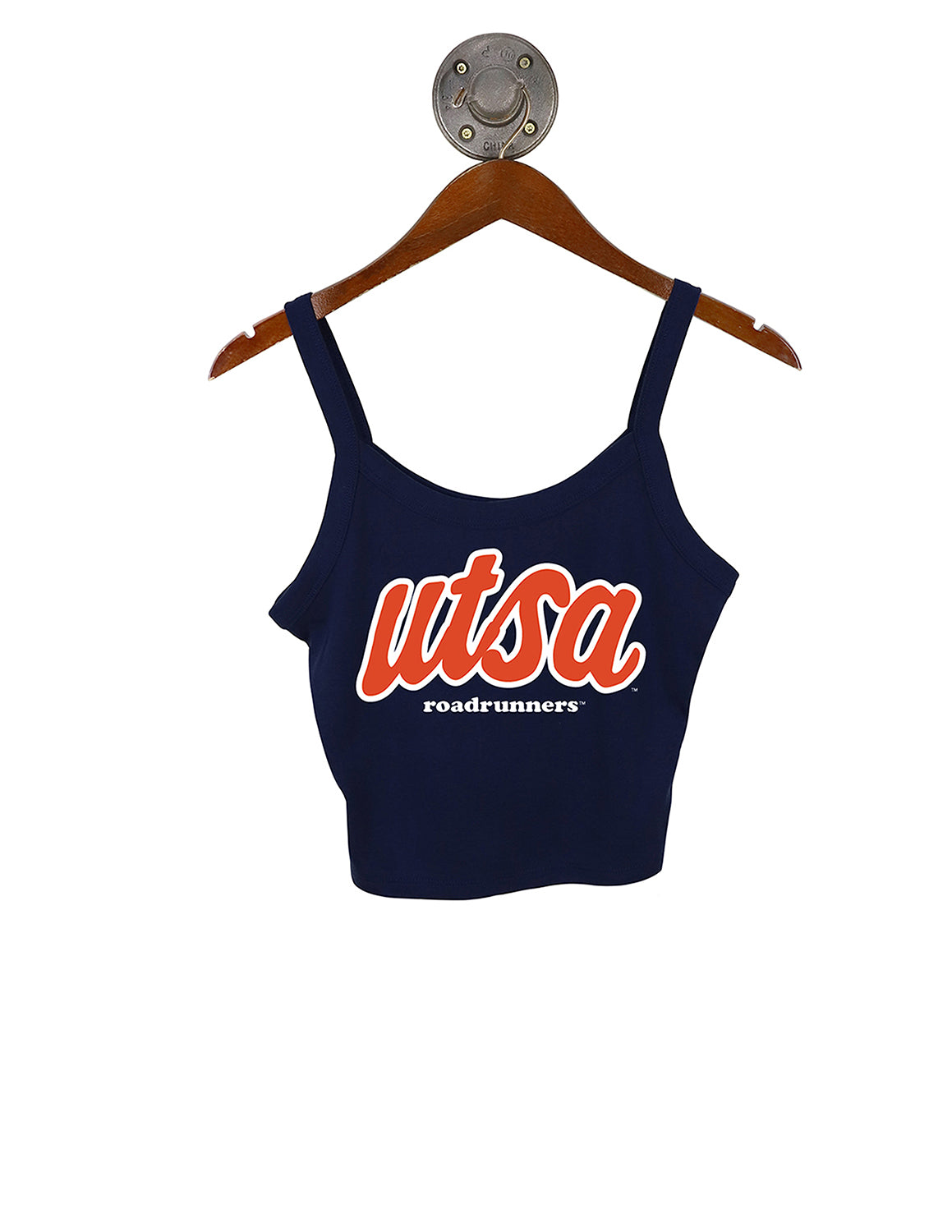 UTSA Editorial Script Ribbed Tank