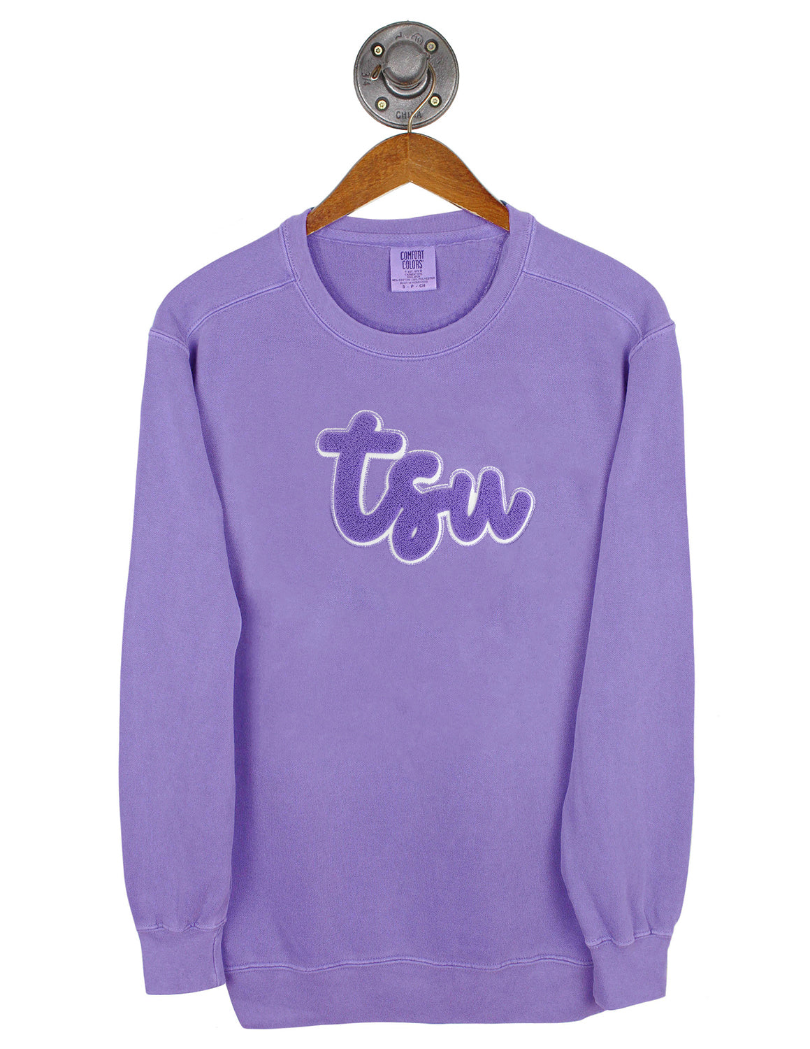 TSU Chenille Bubbly Crewneck