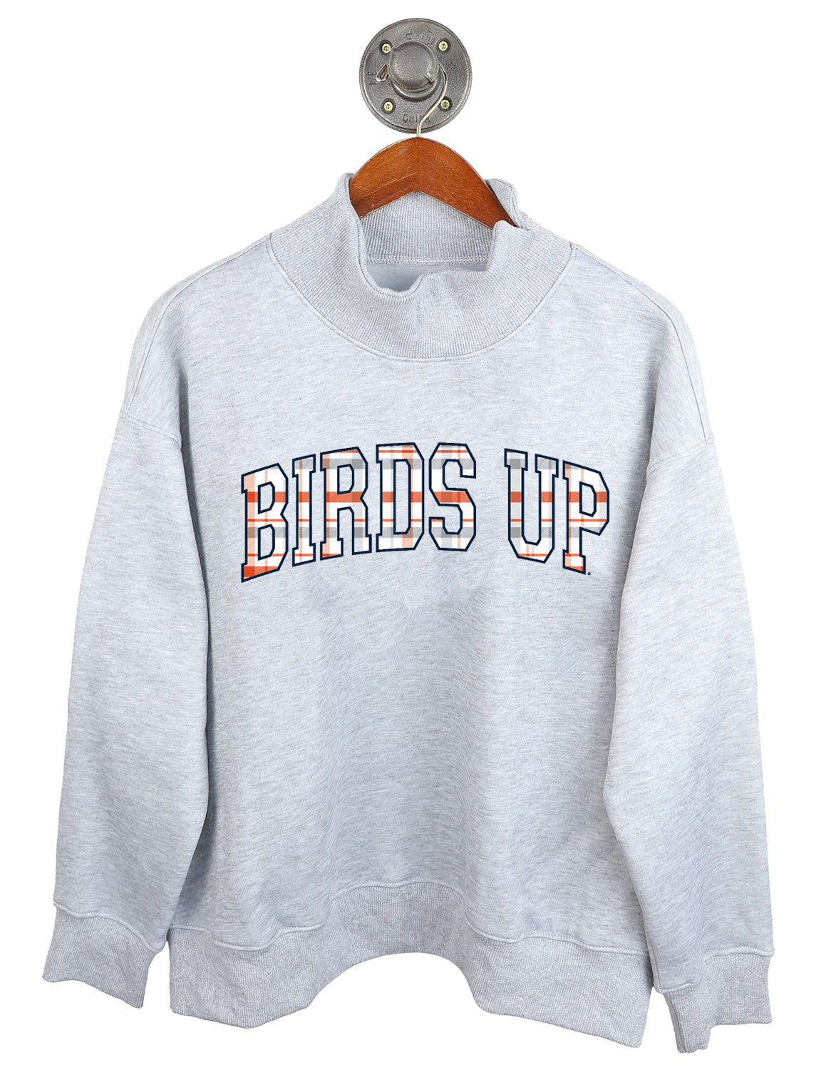 UTSA Prestige Plaid Mockneck Sweater