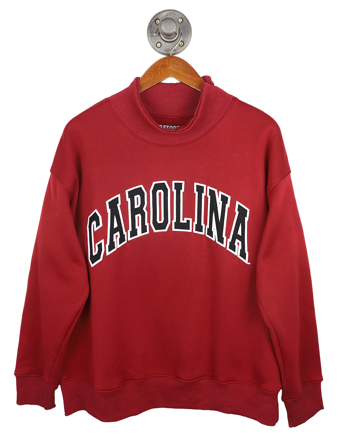 USC Puff Outline Arch Mockneck Sweatshirt