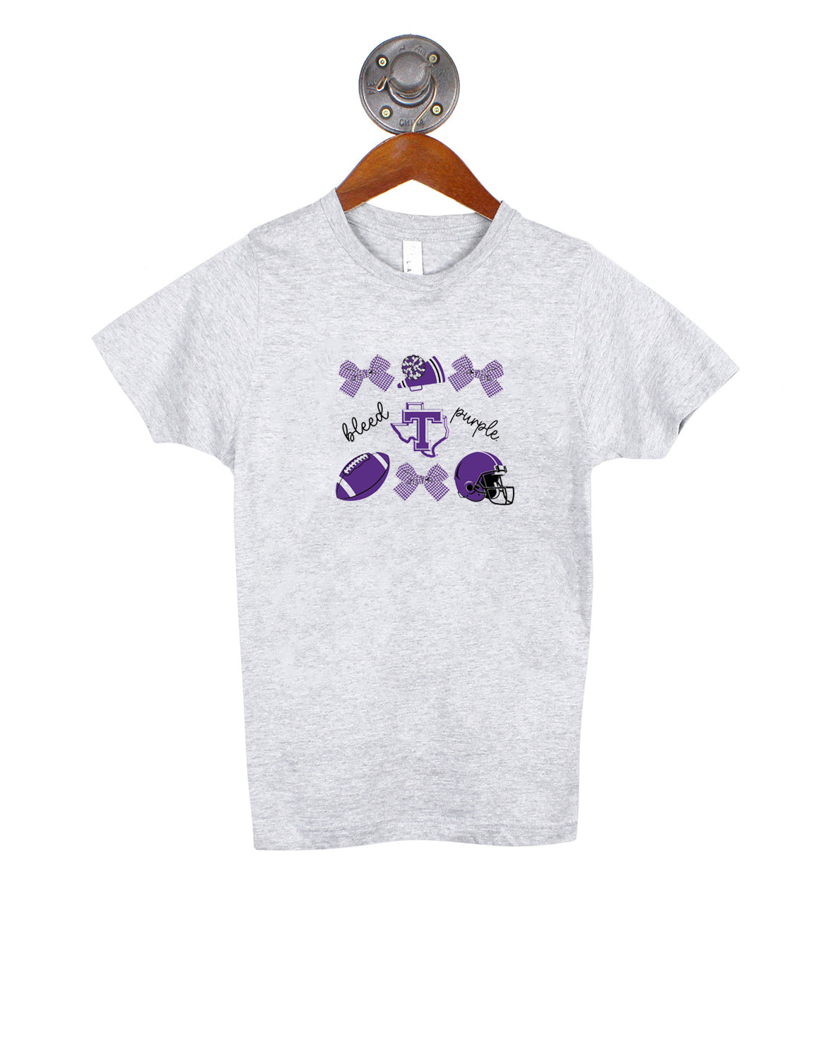 TSU Youth Football Way to Bow Short Sleeve