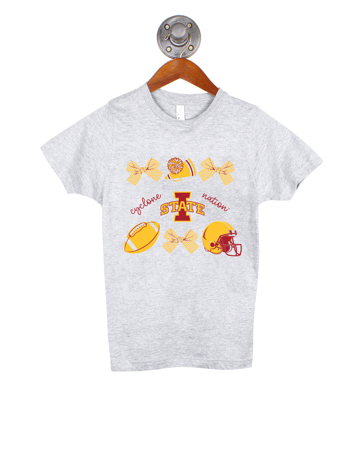ISU Youth Football Way to Bow Short Sleeve