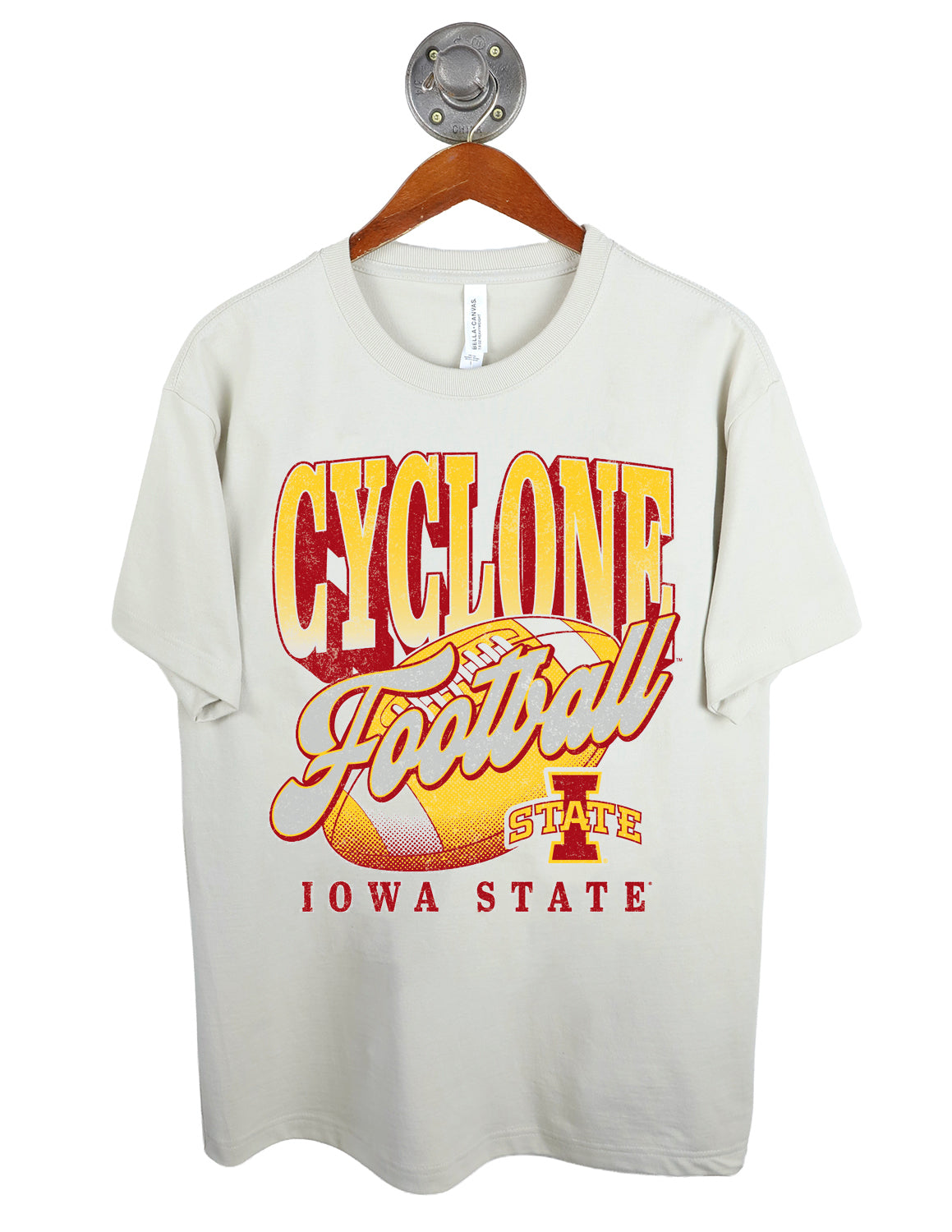 ISU Football On The Ball Short Sleeve