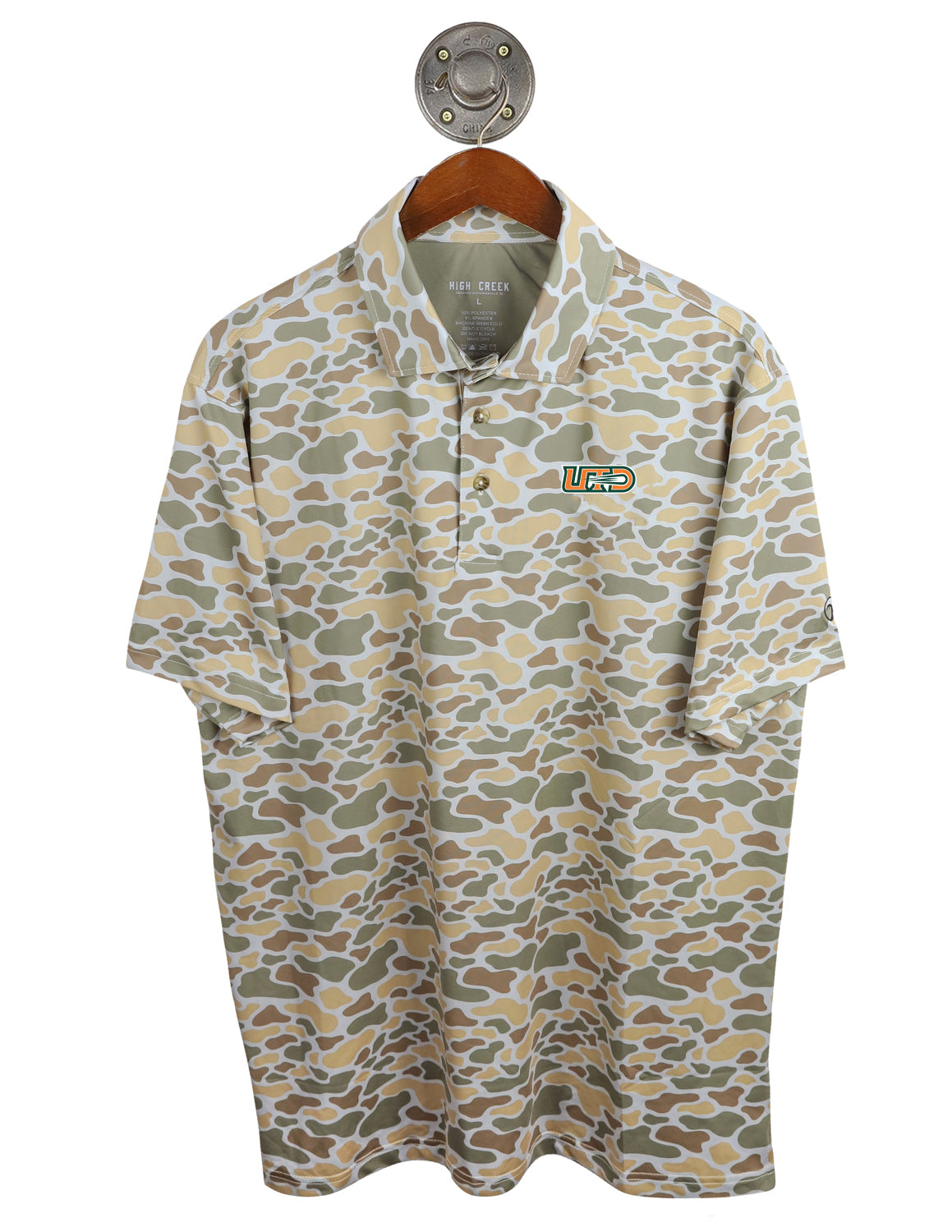 UT Dallas Camo Polo