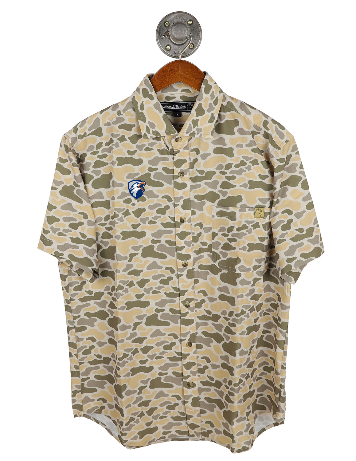 UT Tyler Camo Burk Button Up