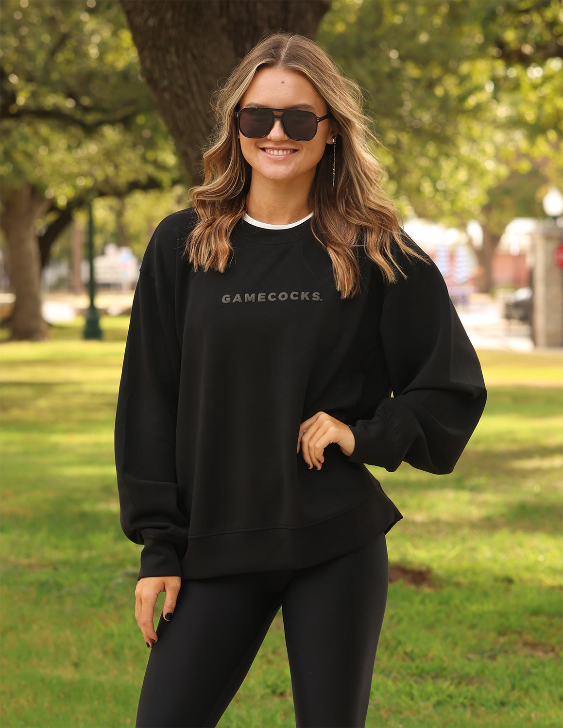 USC Puff Super Tiny Simple Modal Crewneck