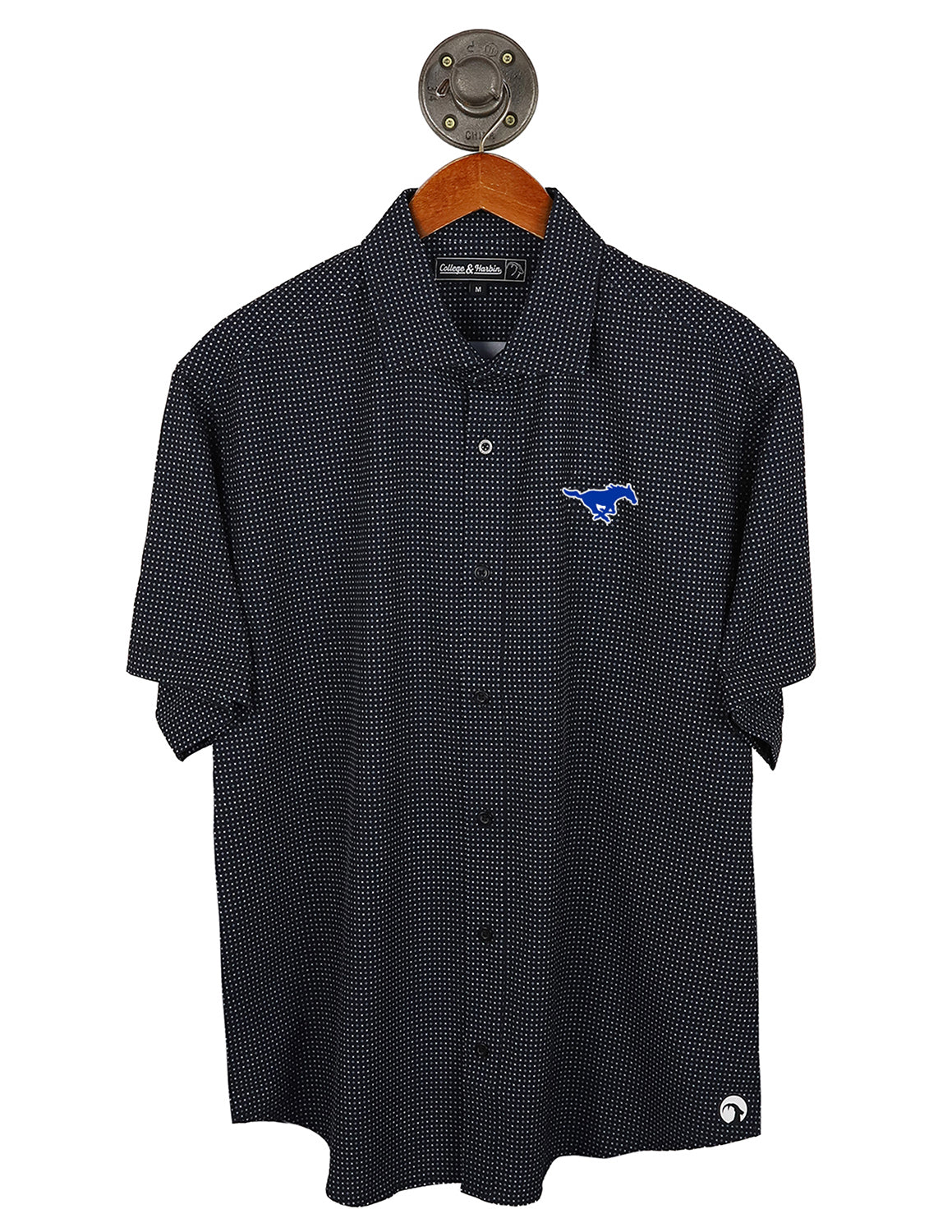 SMU Burk Button Up