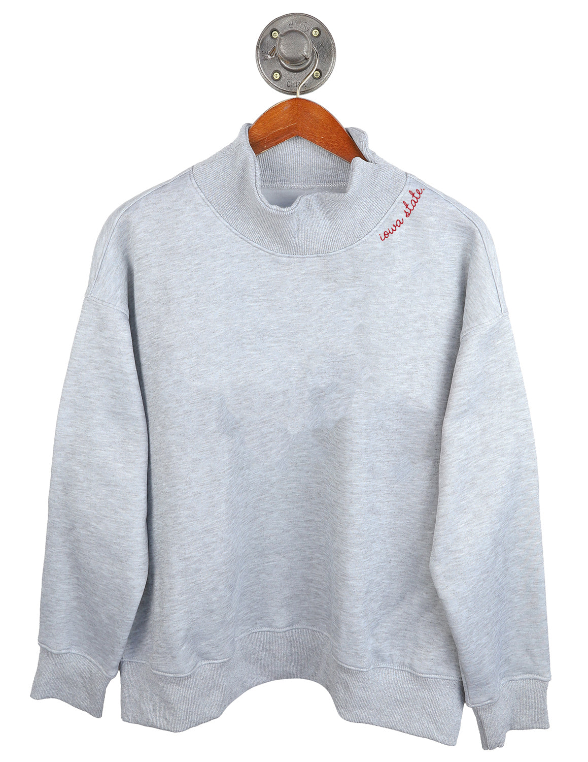 ISU G Collar I-State Mockneck Sweater
