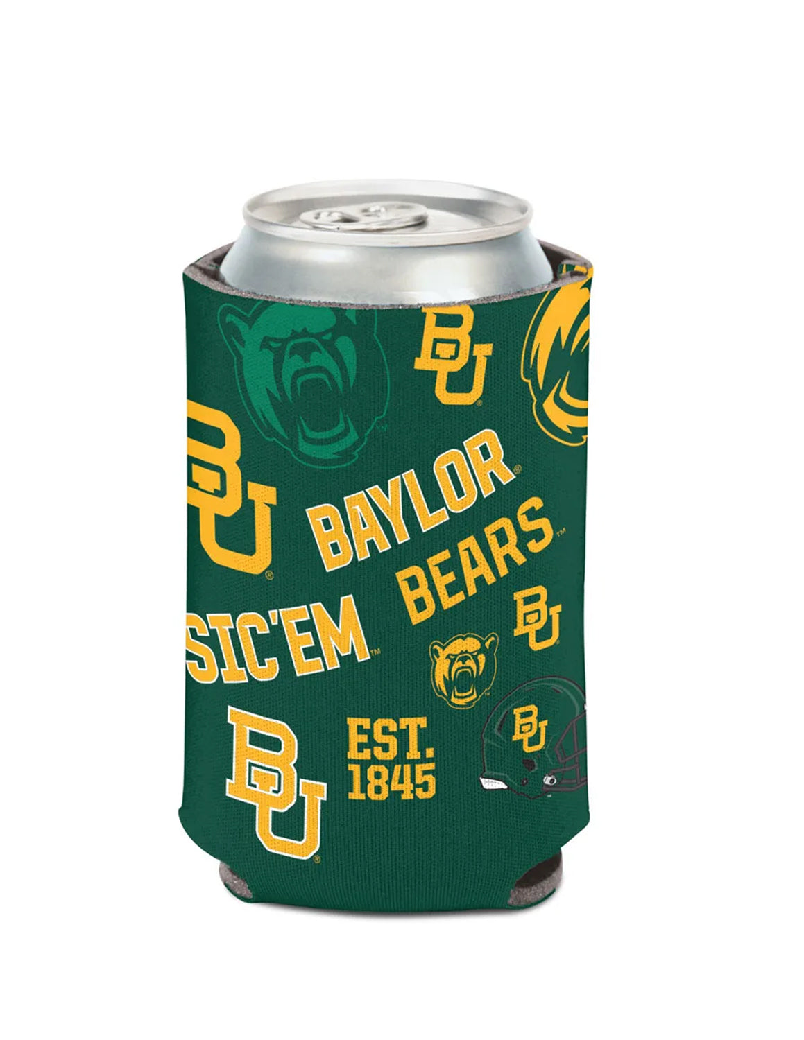 BU Scatterprint Can Cooler