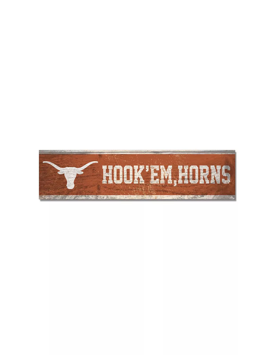 UT Hook 'Em Horns Wood Magnet