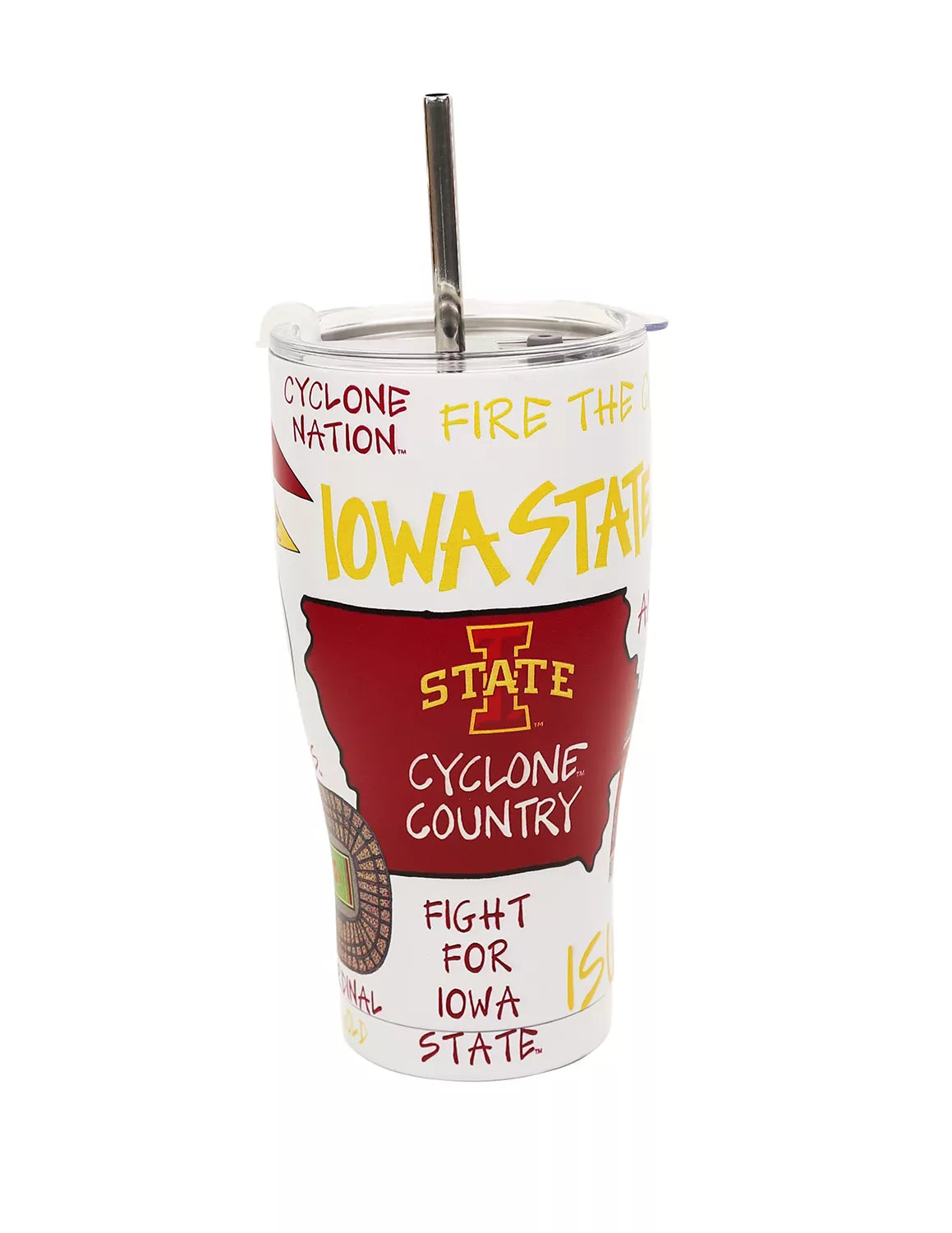 ISU Icon Metal Tumbler