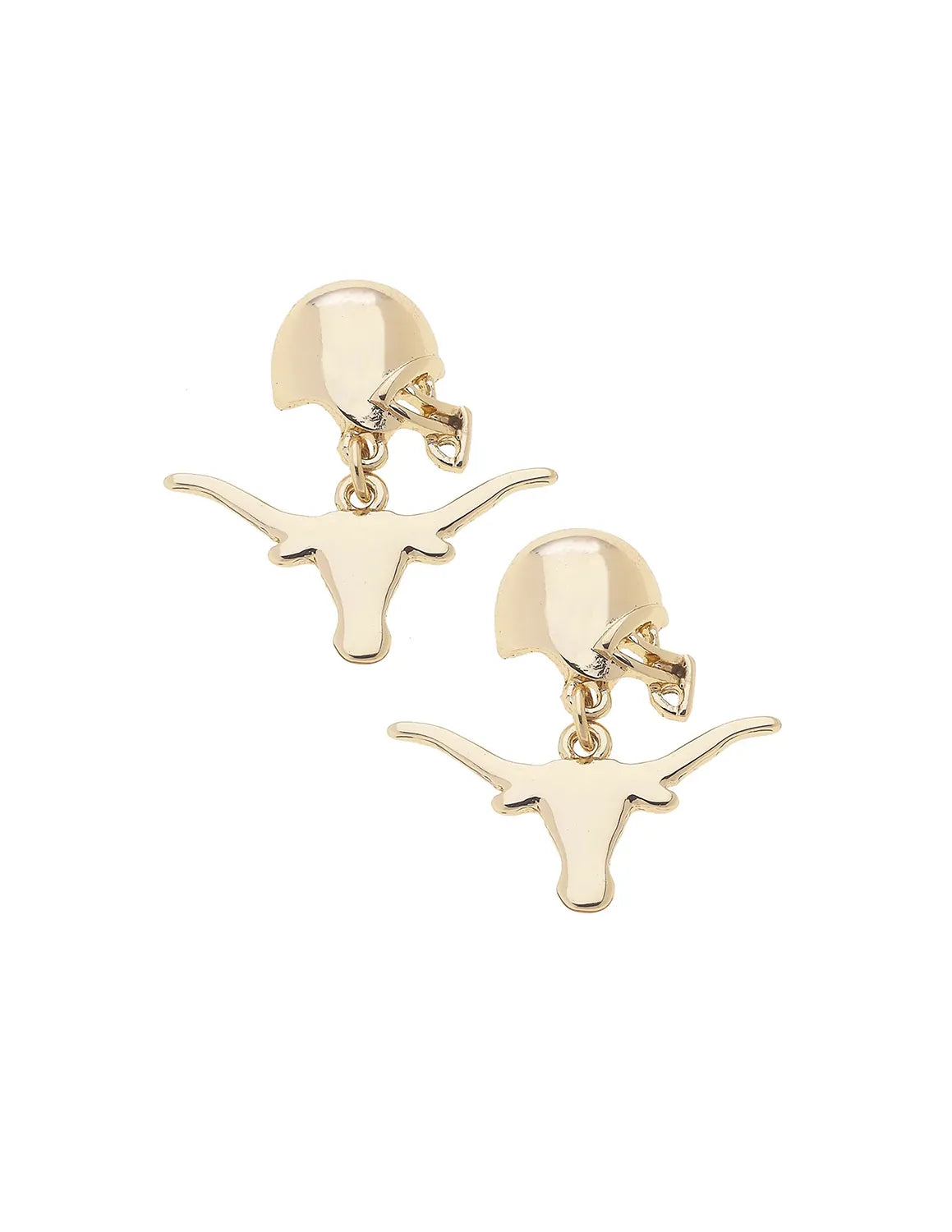 UT Logo Helmet Earrings