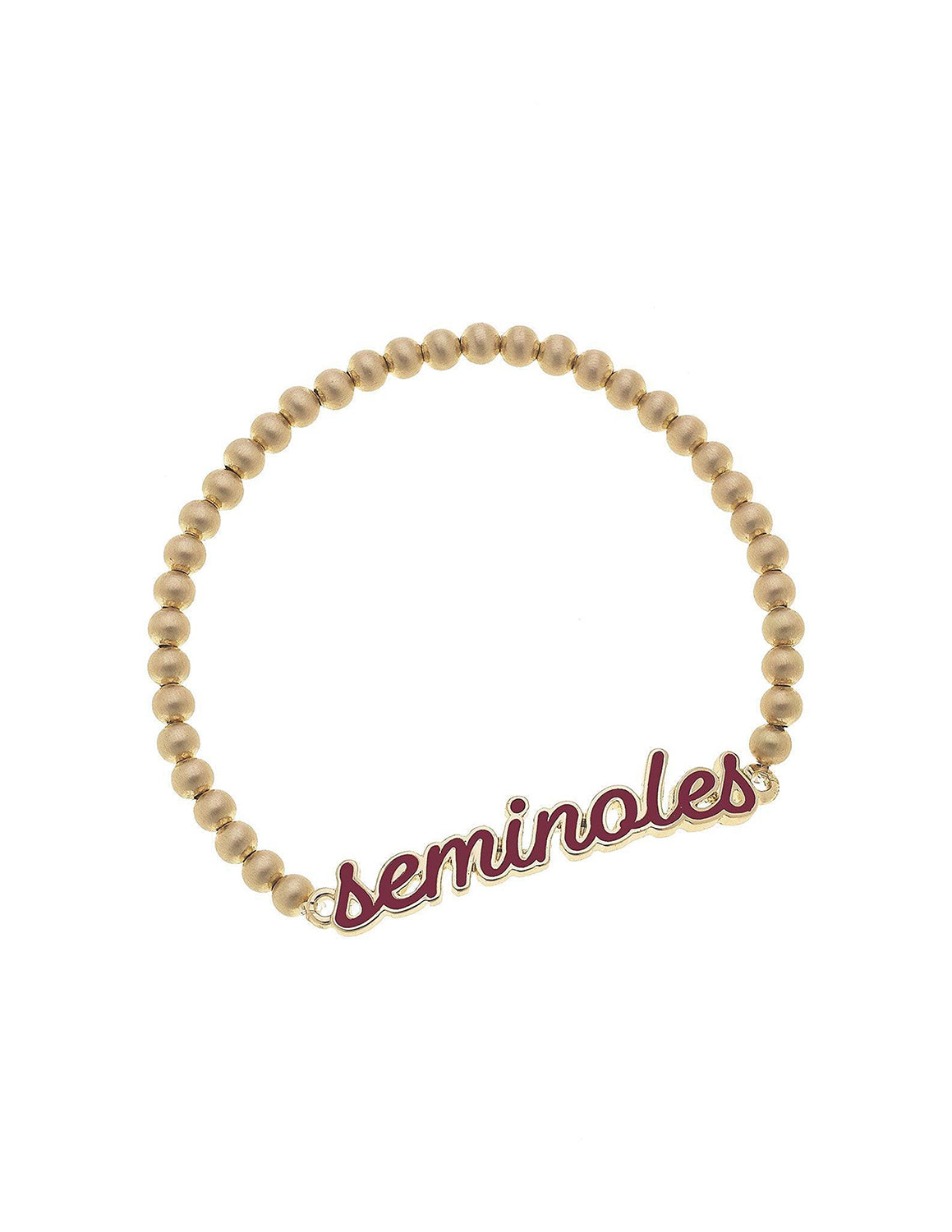 FSU Autograph Enamel Stretch Bracelet