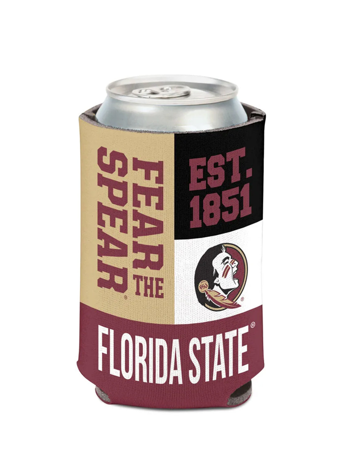 FSU Colorblock Can Cooler