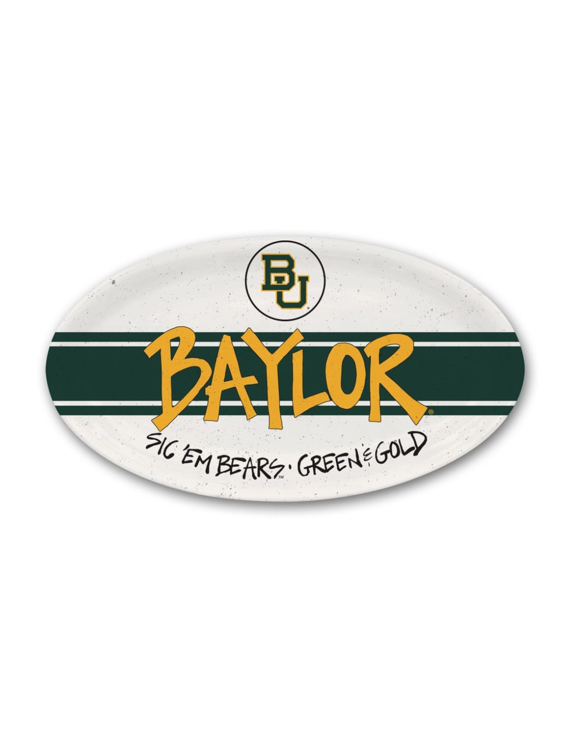BU Oval Melamine Platter