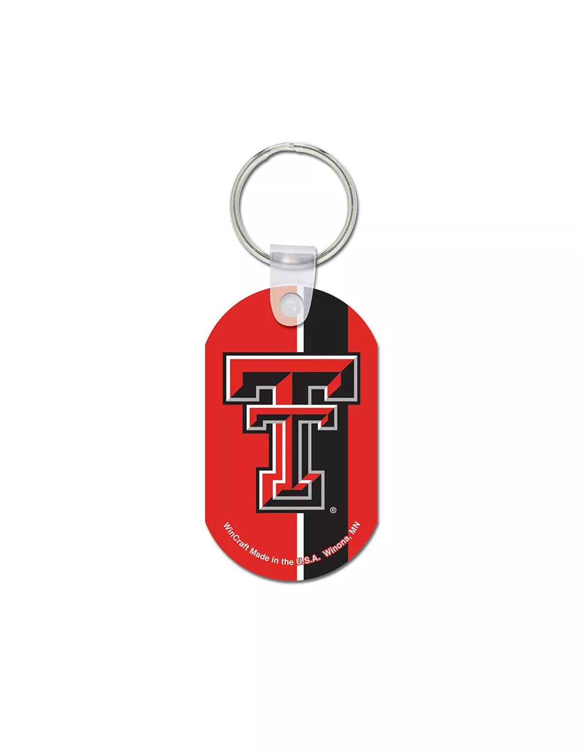 TTU Metal Keychain