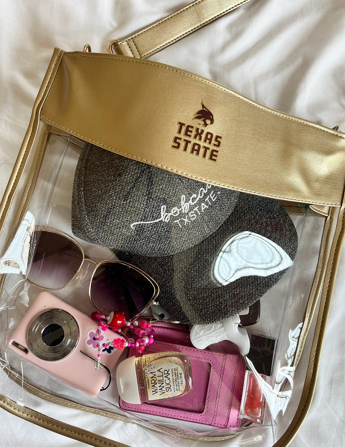 TXST Kate Clear Purse