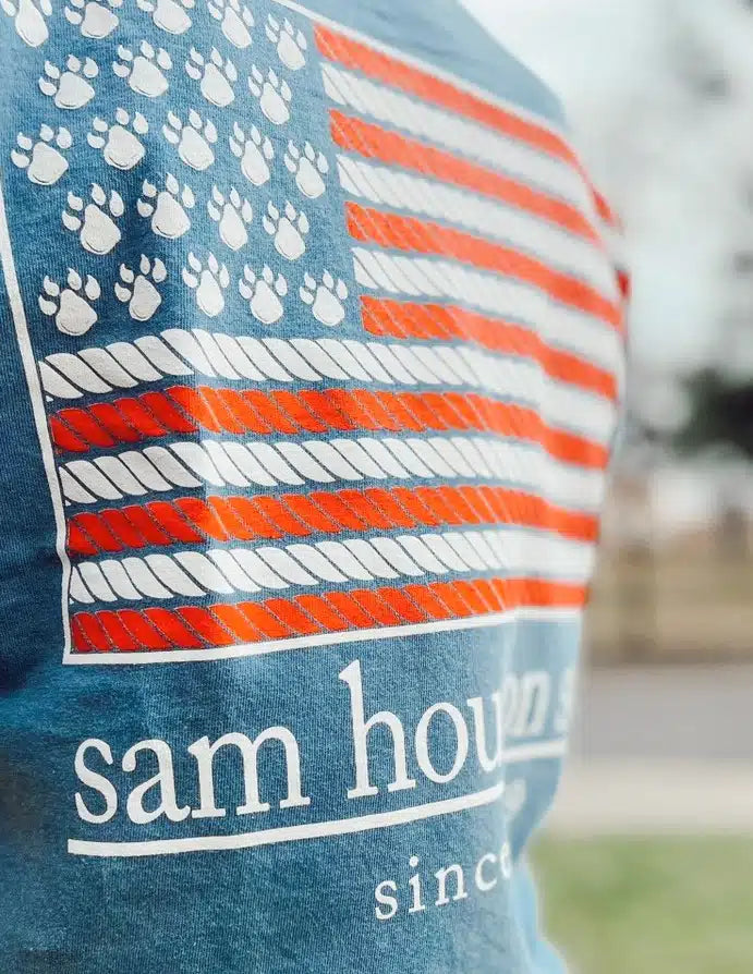 SHSU American Flag Short Sleeve