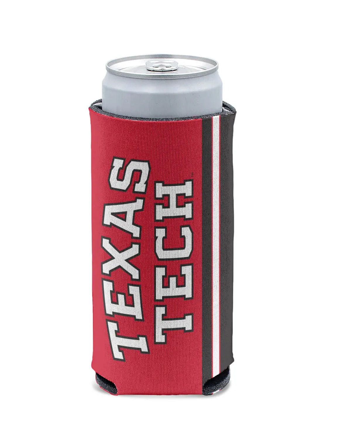 TTU Red Raiders Slim Can Cooler