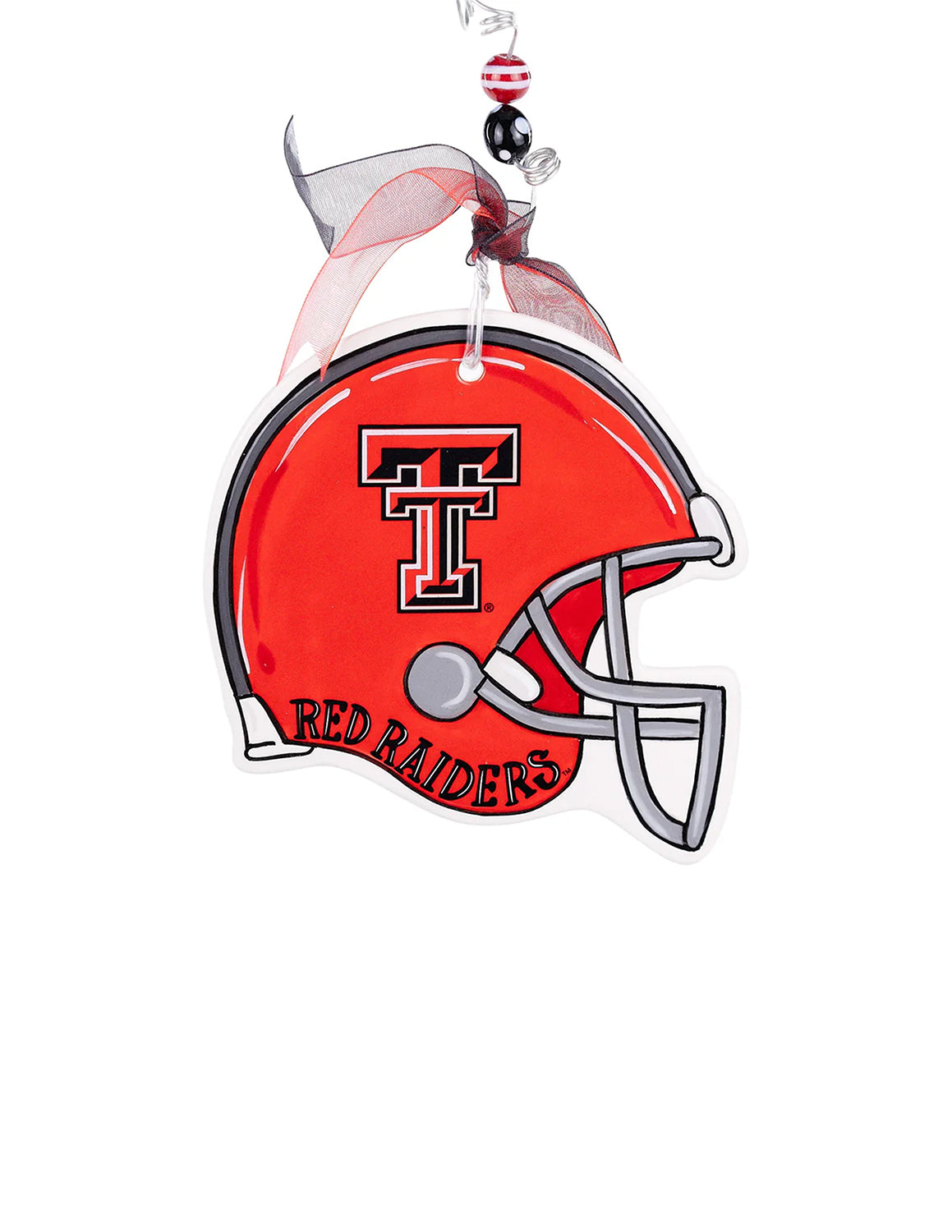 TTU Helmet Flat Ornament