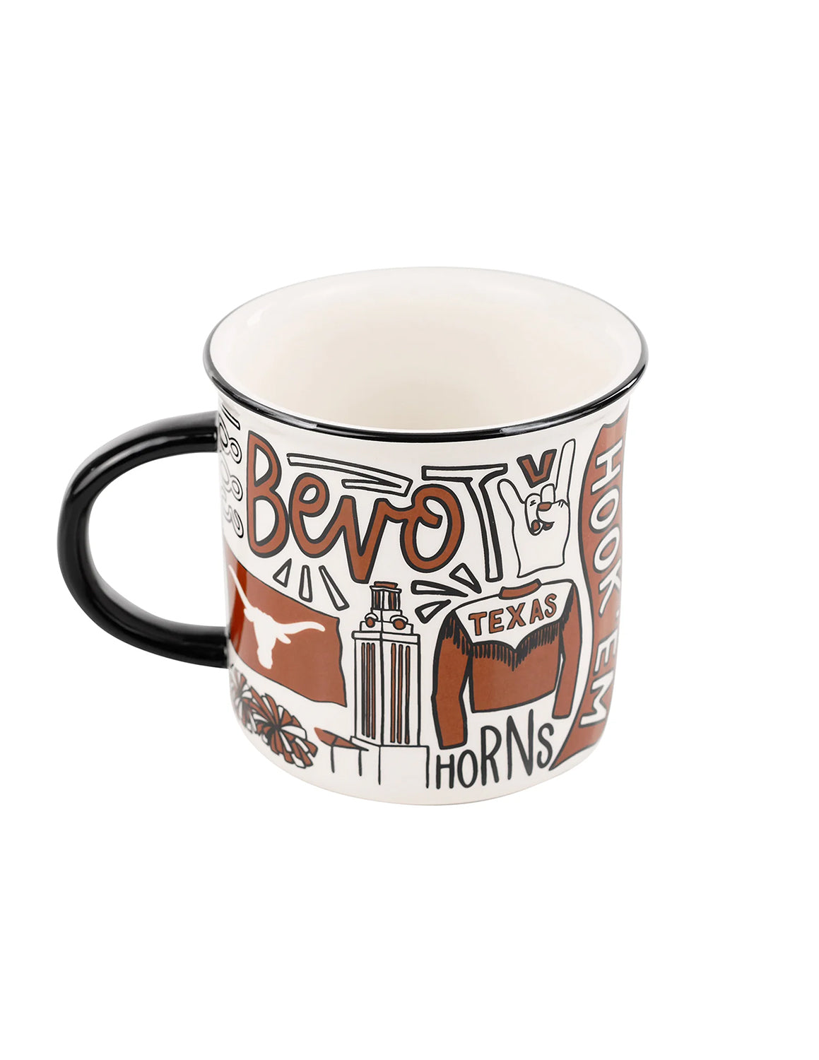 Texas Collage Campfire Mug