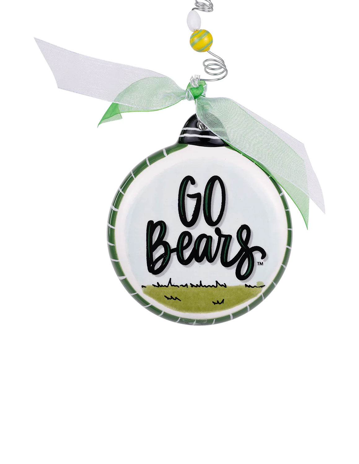 BU Baylor Mascot Puff Ornament