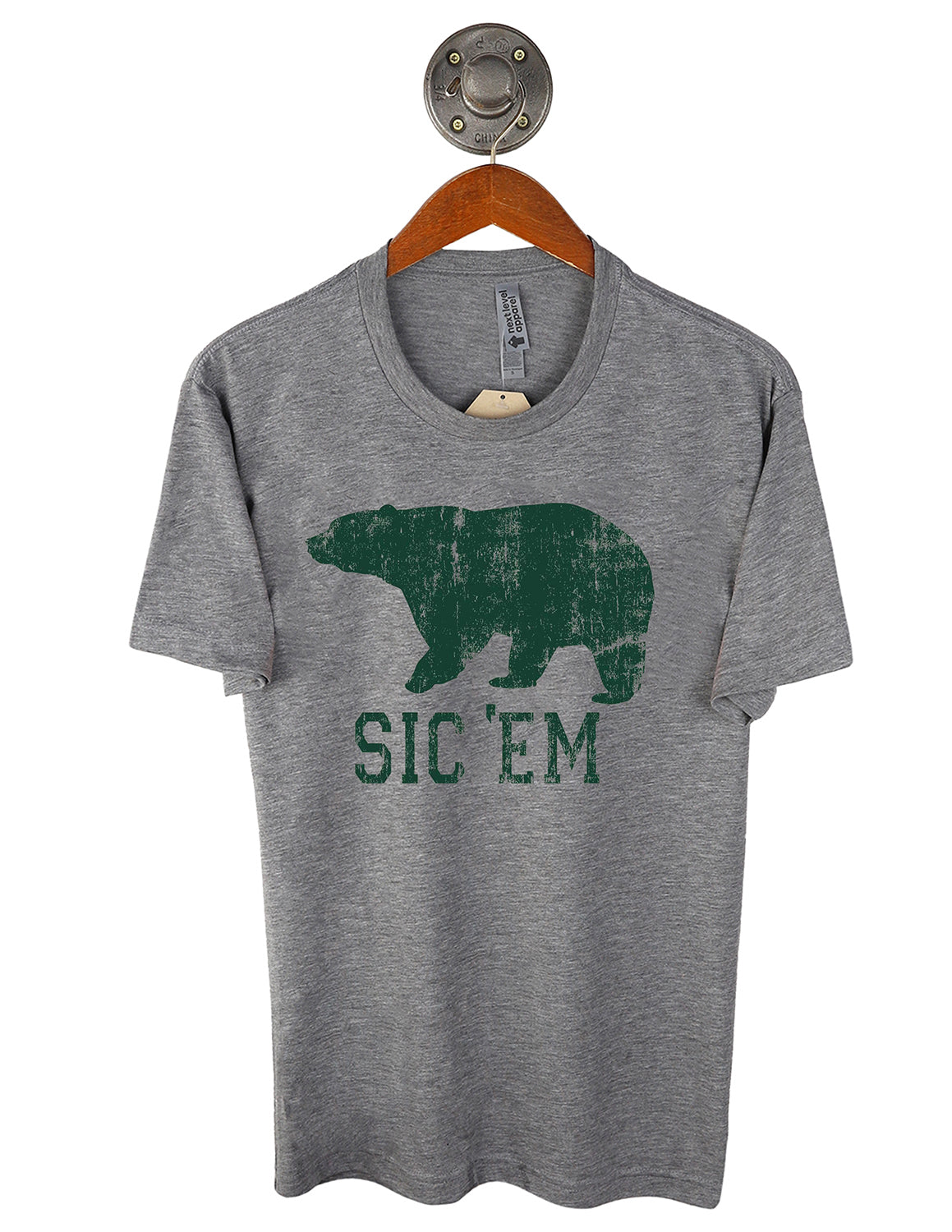 BU Sic Em Vintage Syle Short Sleeve