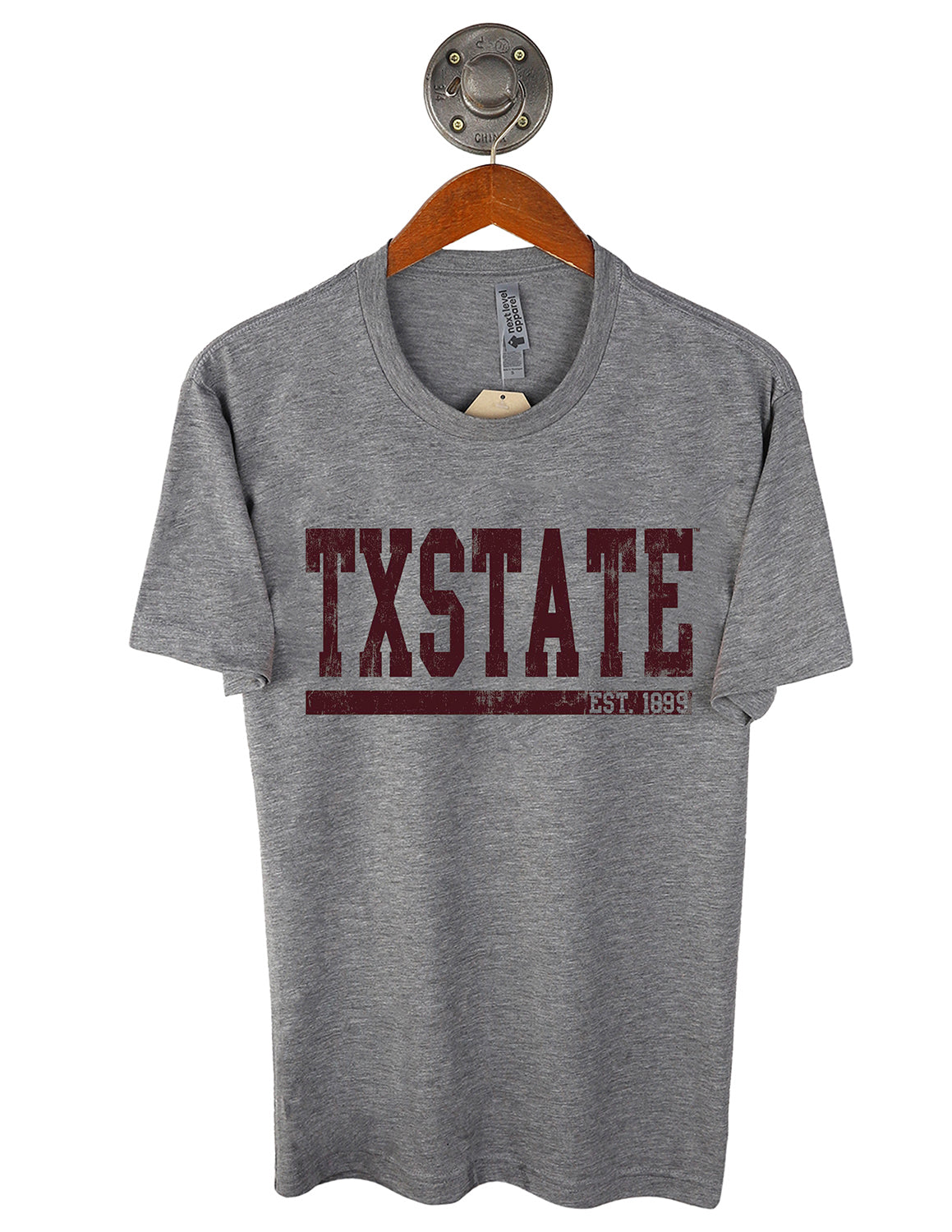 TXST Block Pop Short Sleeve
