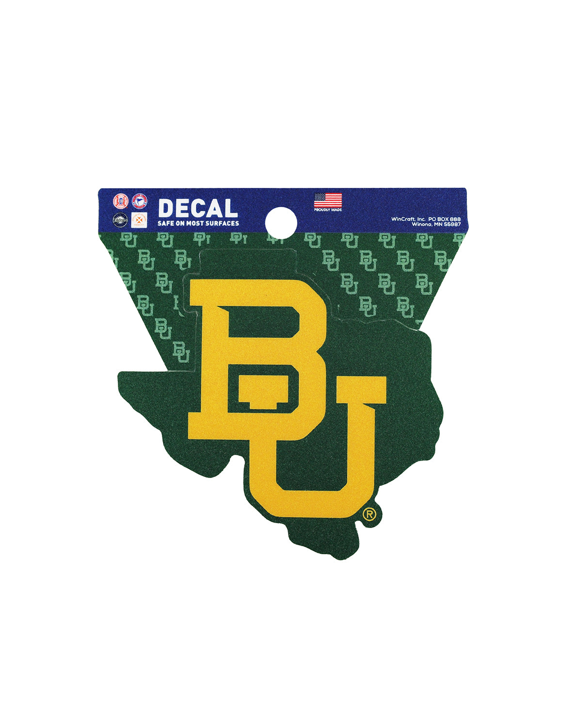 BU Logo Clean Cut Decal