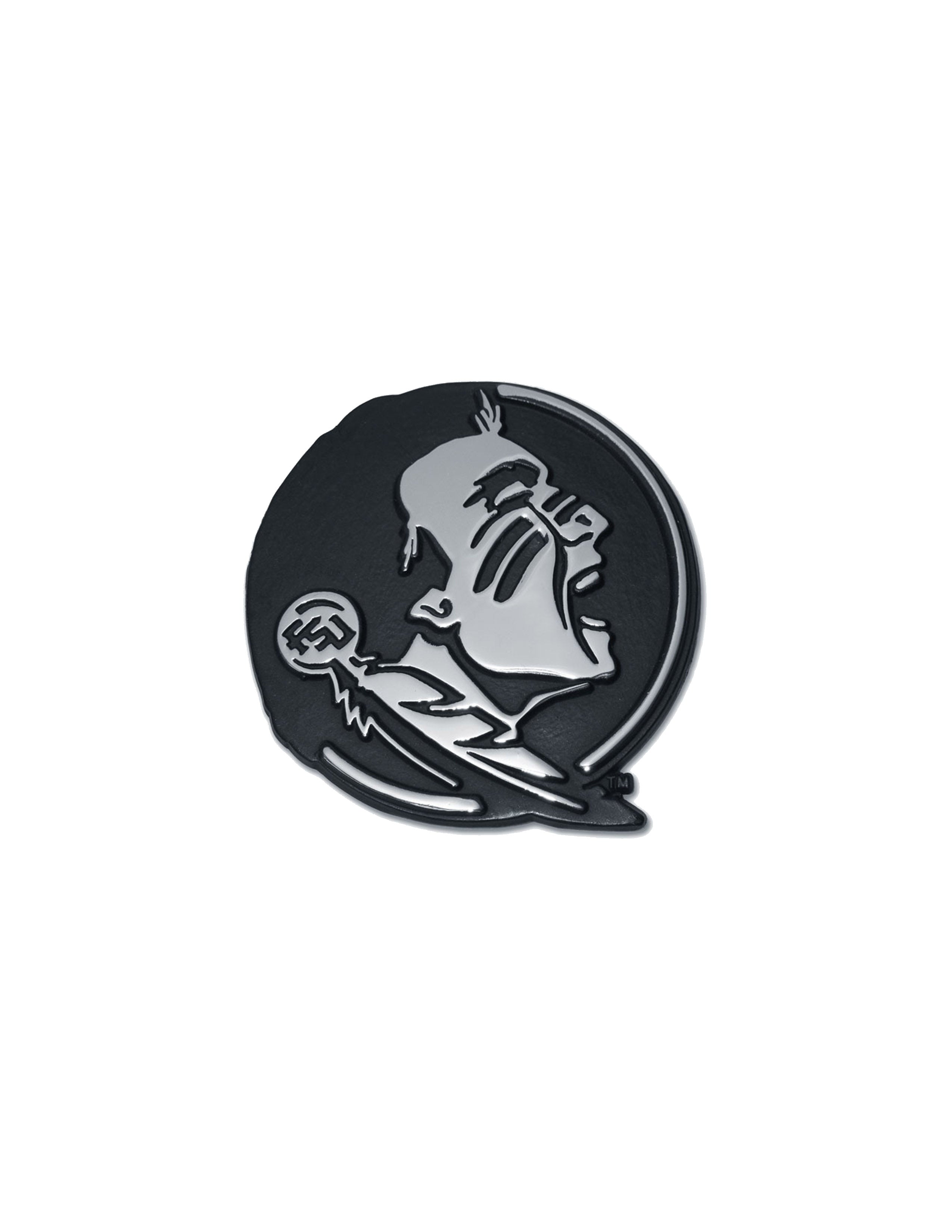 FSU Seminole Chrome Car Emblem