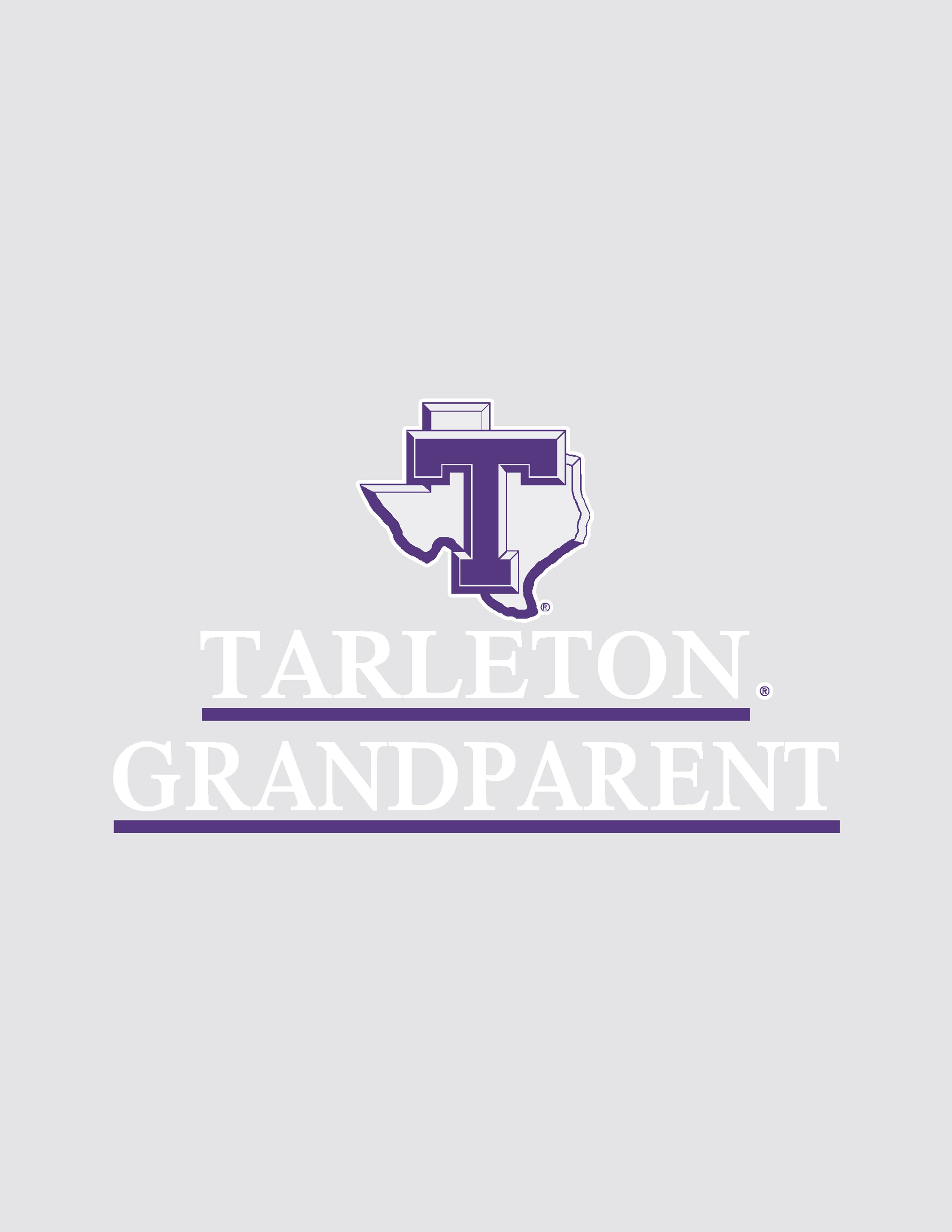 TSU Logo Over Tarleton Grandparent Car Decal
