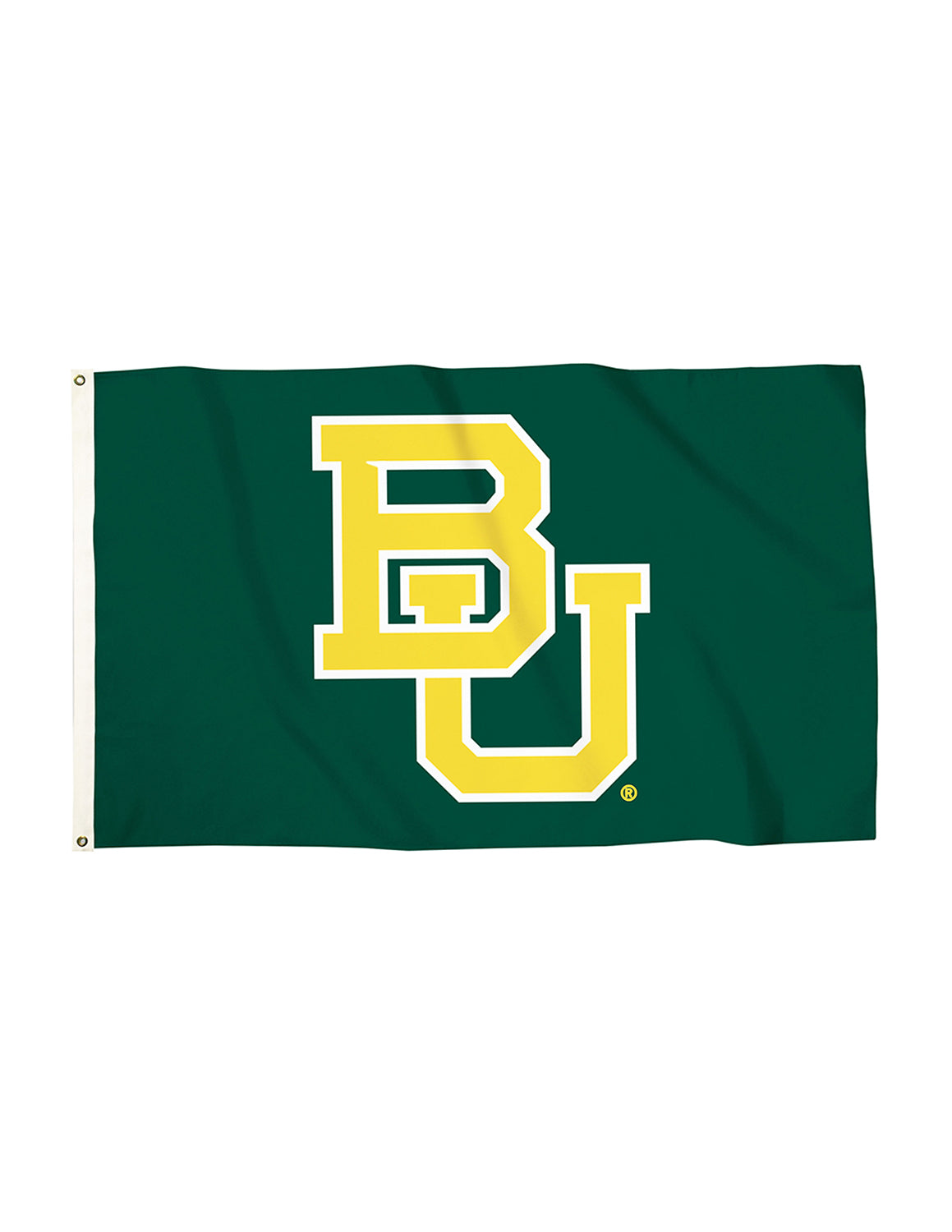 BU Green Interlocking Flag
