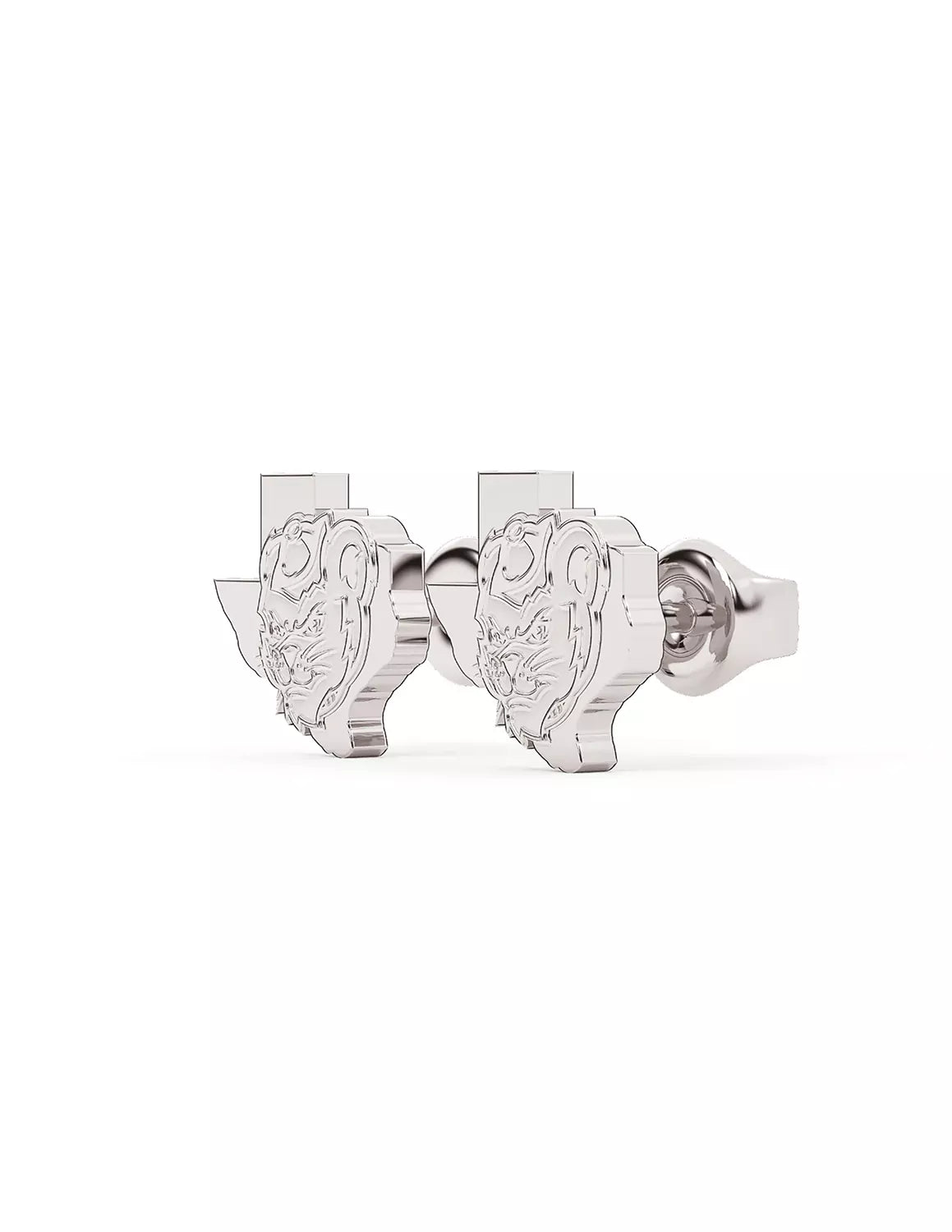 Stainless Steel Sam Houston Sammy Texas Studs
