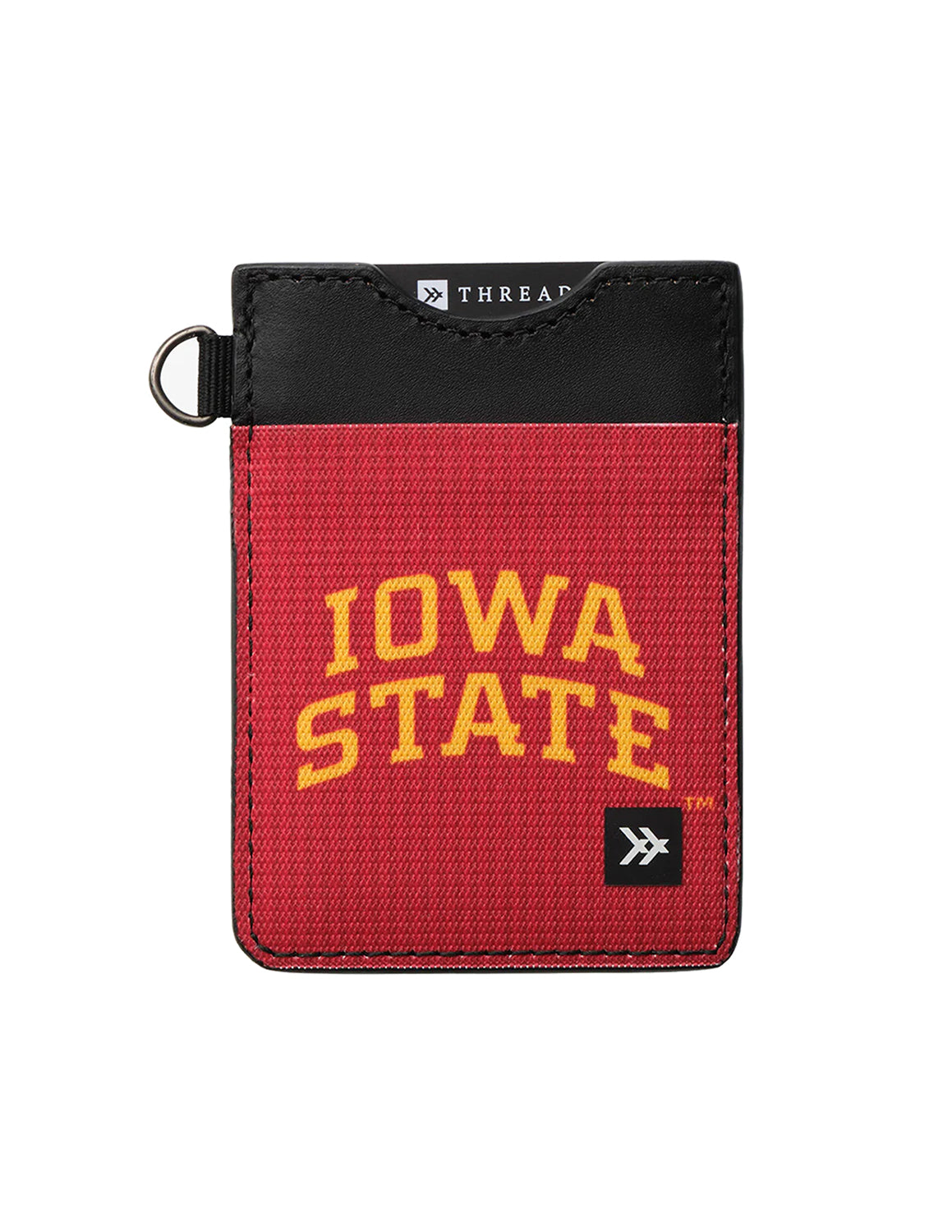 ISU Iowa State Red Vertical Leather Wallet