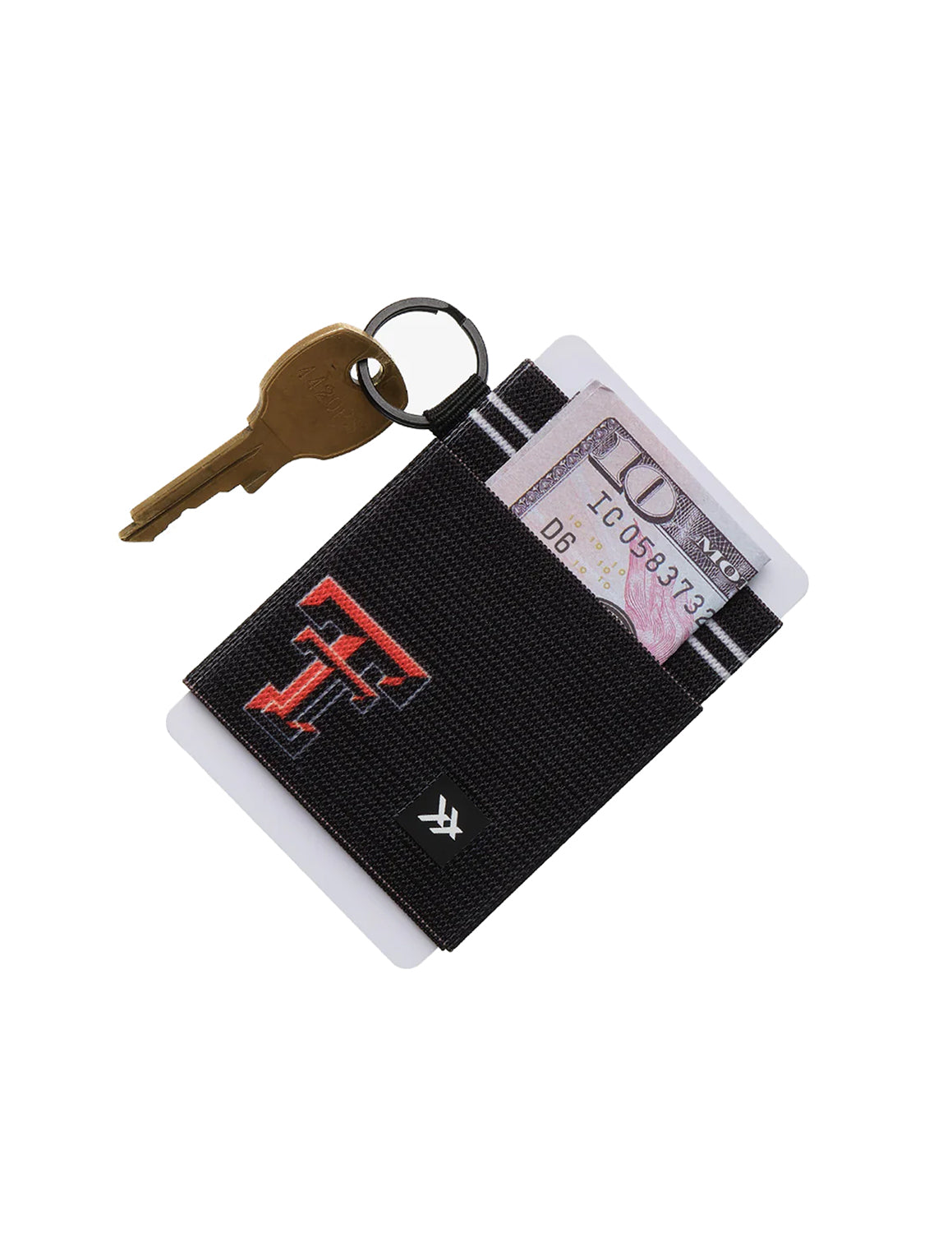 TTU Flat Elastic Wallet
